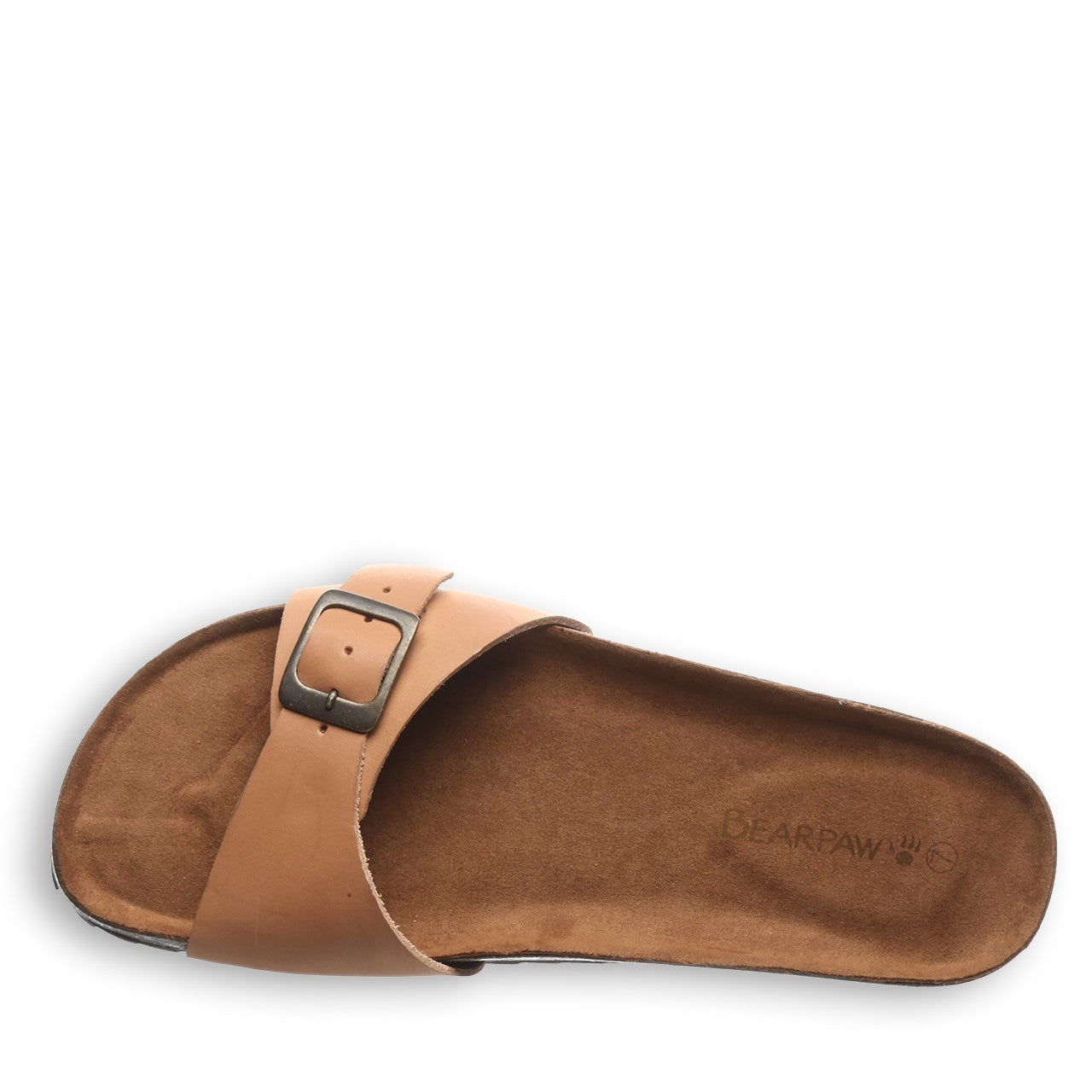 Bearpaw Ava Women's Leather Upper Sandals - 2924W Bearpaw- 262 - Luggage - View