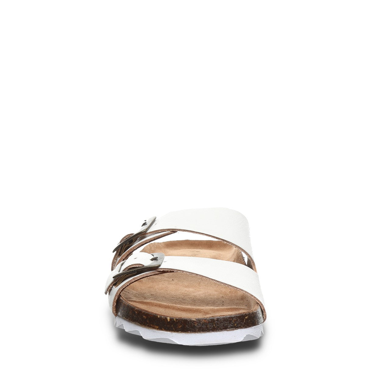Bearpaw Julieta Women's Leather Upper Sandals - 2925W Bearpaw- 010 - White - View
