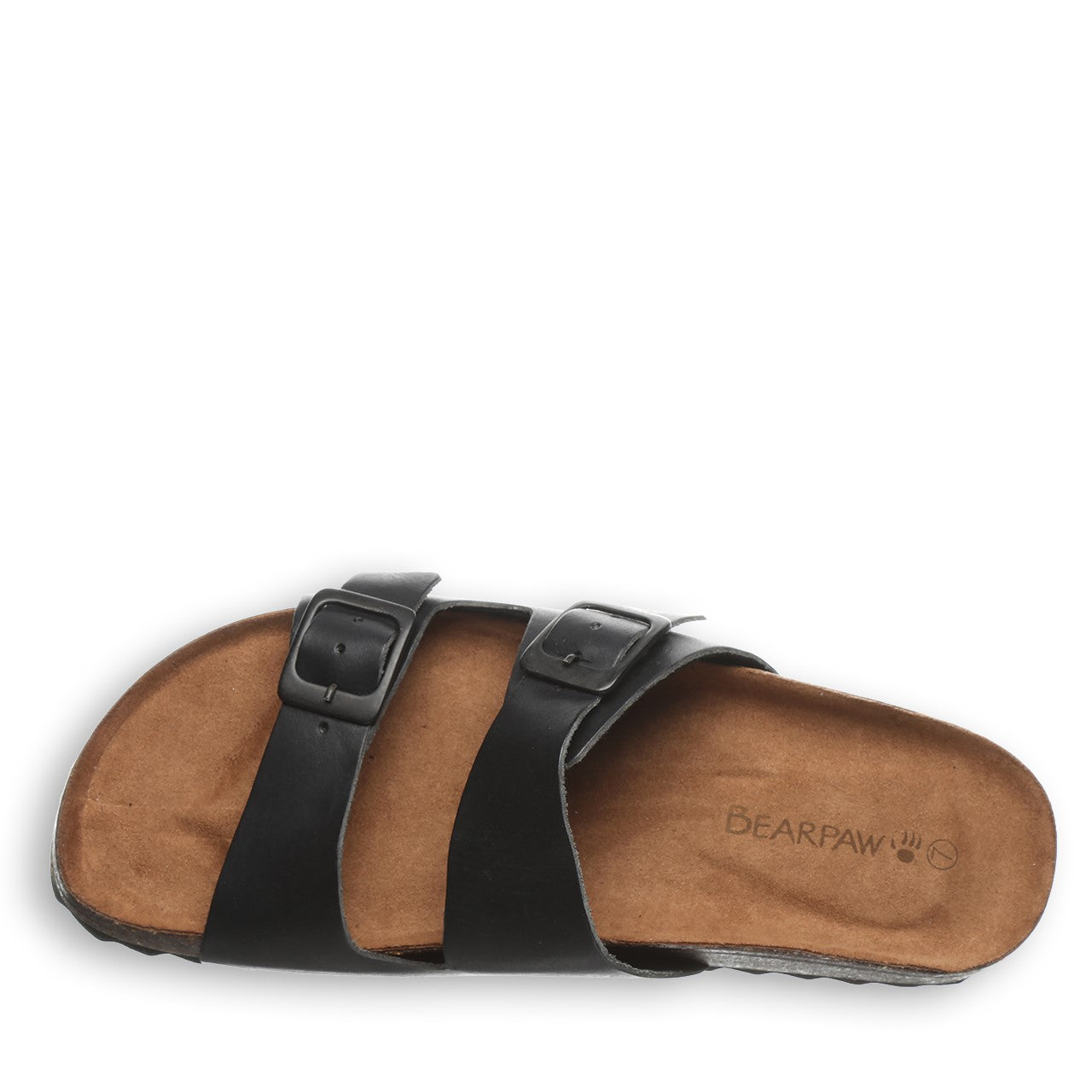 Bearpaw Julieta Women's Leather Upper Sandals - 2925W Bearpaw- 011 - Black - View