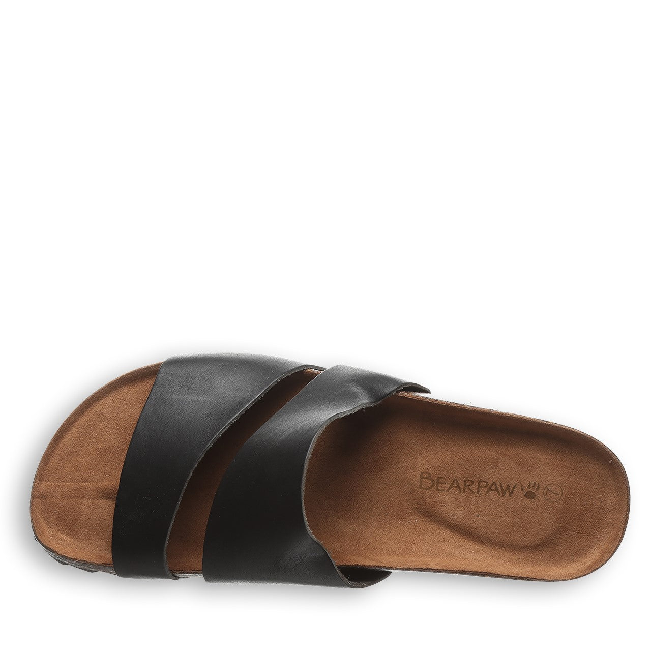 Bearpaw Mia Women's Leather Upper Sandals - 2926W Bearpaw- 011 - Black - View