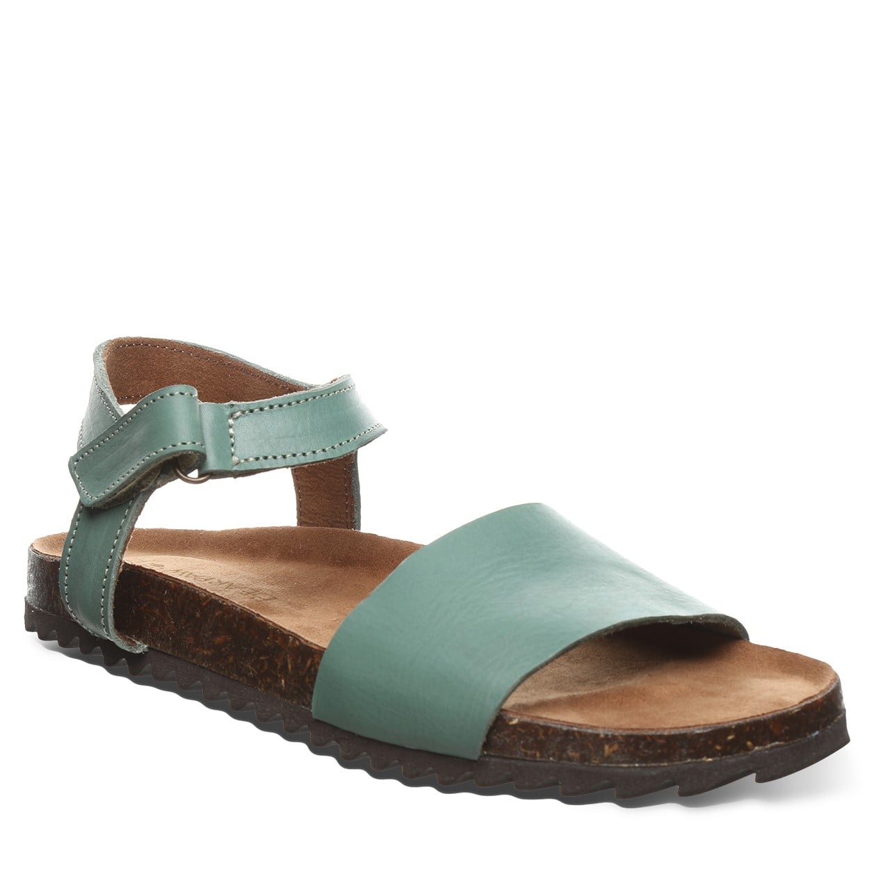 Bearpaw Alma Women's Cork Leather Sandals - Artisan - 2928W in Turquoise