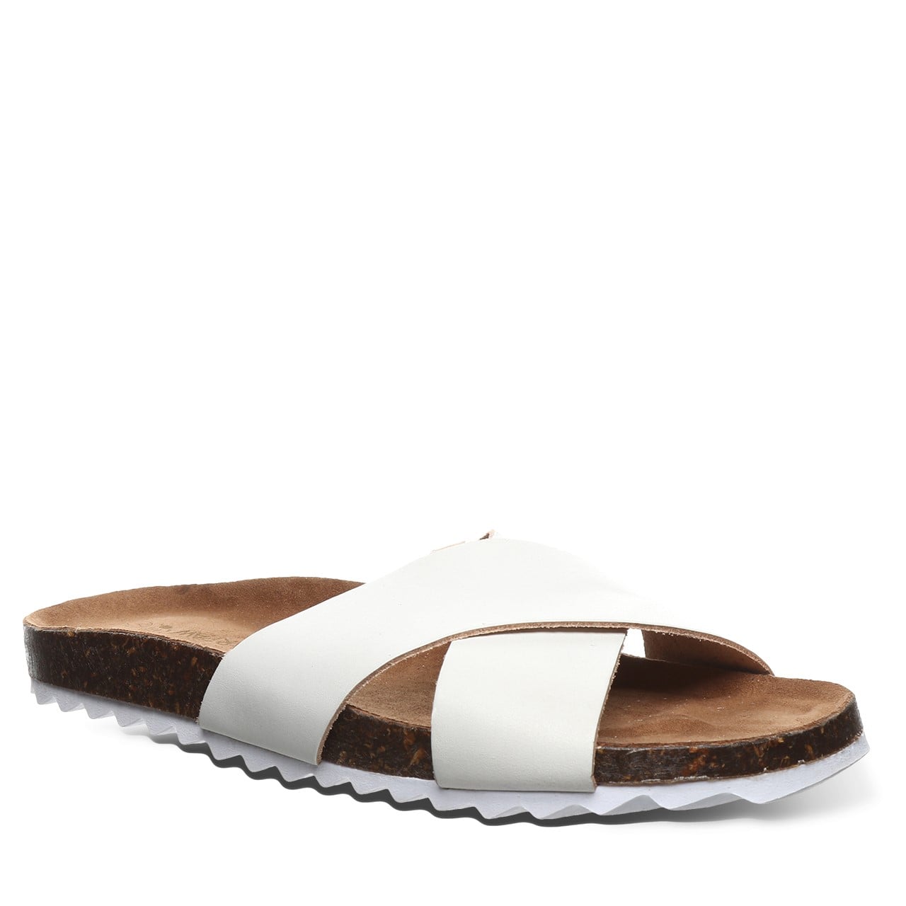 Bearpaw Margarita Women's Cork / Leather Sandals - Artisan - 2929W in White