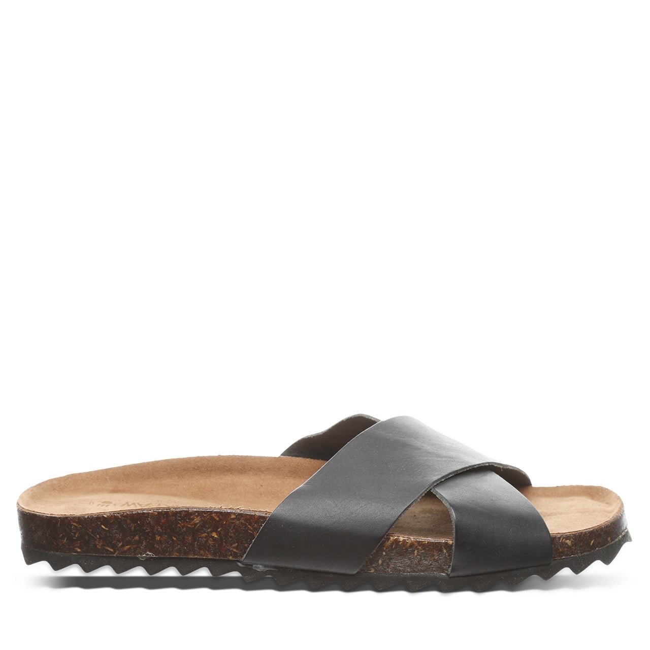 Bearpaw Margarita Women's Leather Upper Sandals - 2929W Bearpaw- 011 - Black - View
