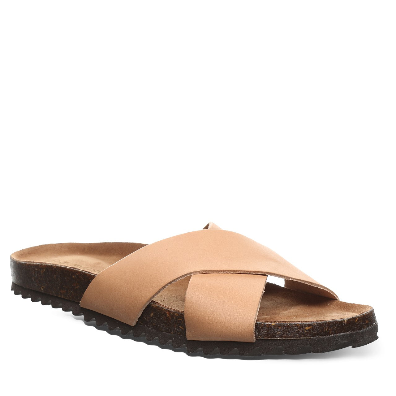 Bearpaw Margarita Women's Cork / Leather Sandals - Artisan - 2929W in Luggage