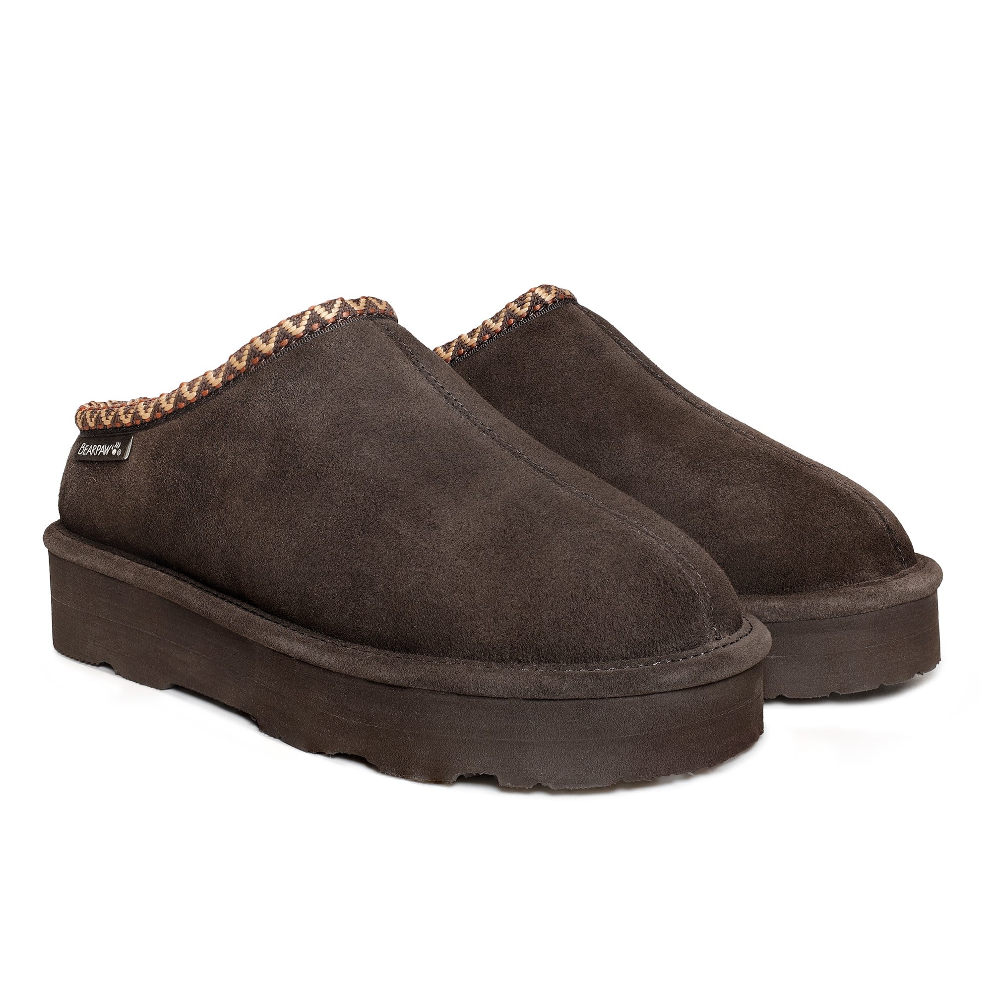 Bearpaw Martis Comfort Support Women's Slippers in Chocolate
