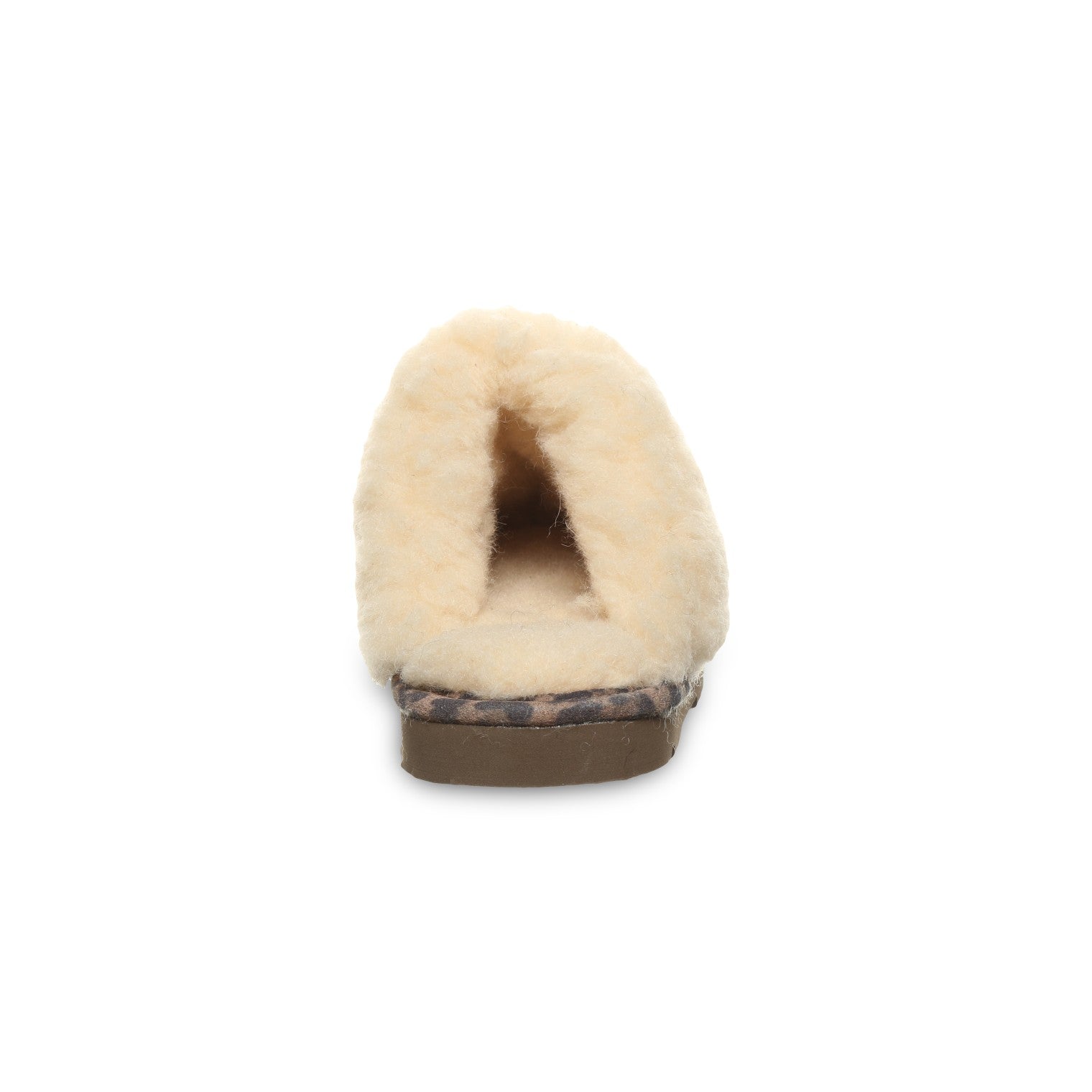 Bearpaw Loki Kid's Leather, Wool Slippers - 671Y Bearpaw- 283 - Leopard - View