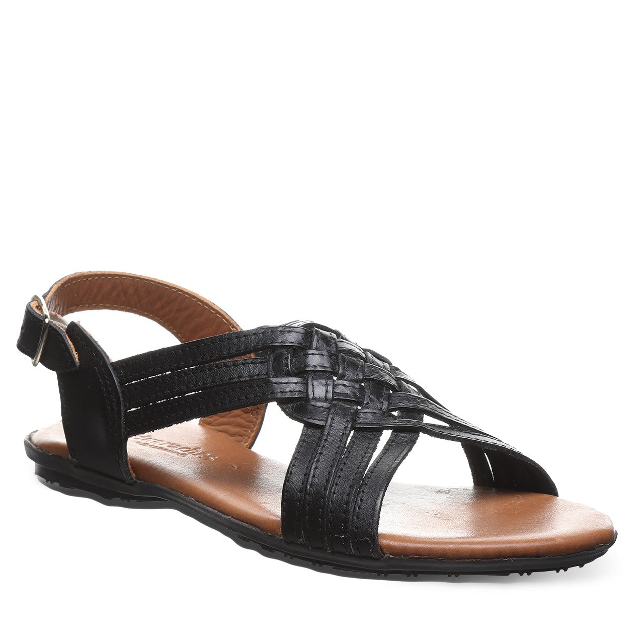 Bearpaw Agate Women's Open Toe Sandals - 2966w in Black