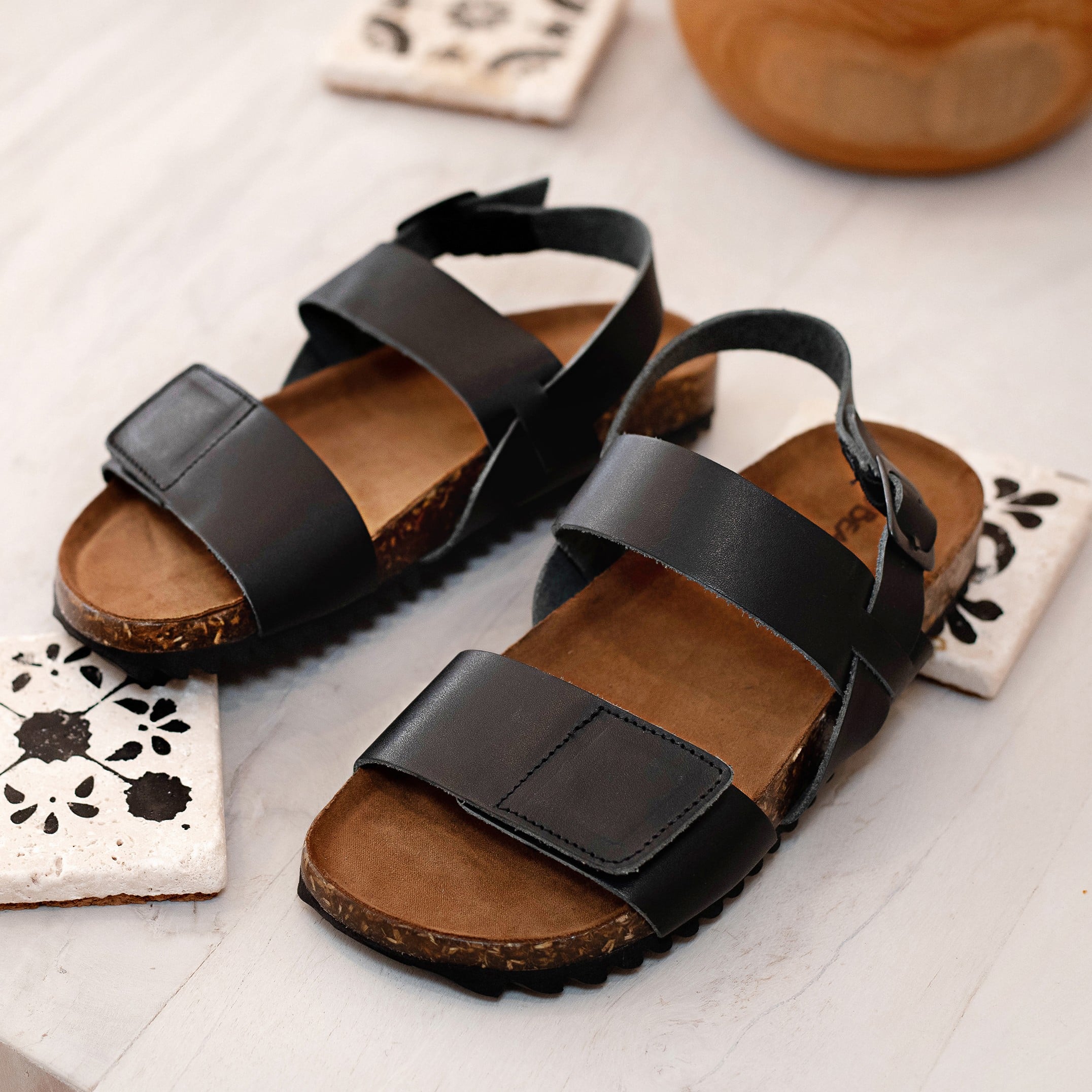Bearpaw ALMA II Women's Sandals - 3004W - Black - lifestyle view