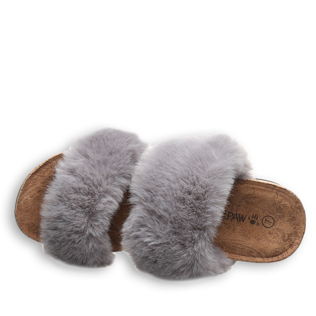 Bearpaw ANALIA Women's Sandals - 2900W - Gray Fog - top view