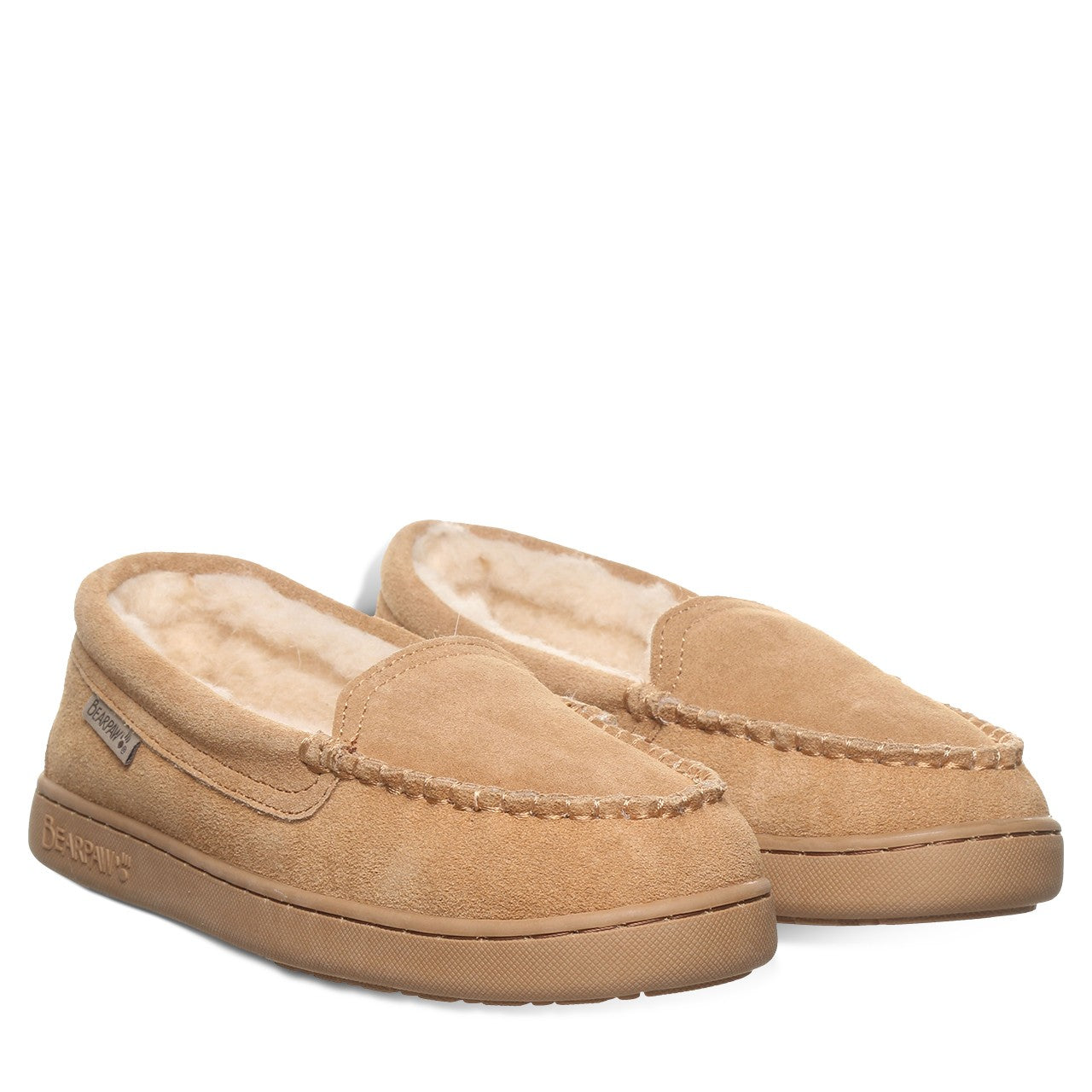 Bearpaw ANGEL Women's Slippers - 3159W - Iced Coffee - pair view