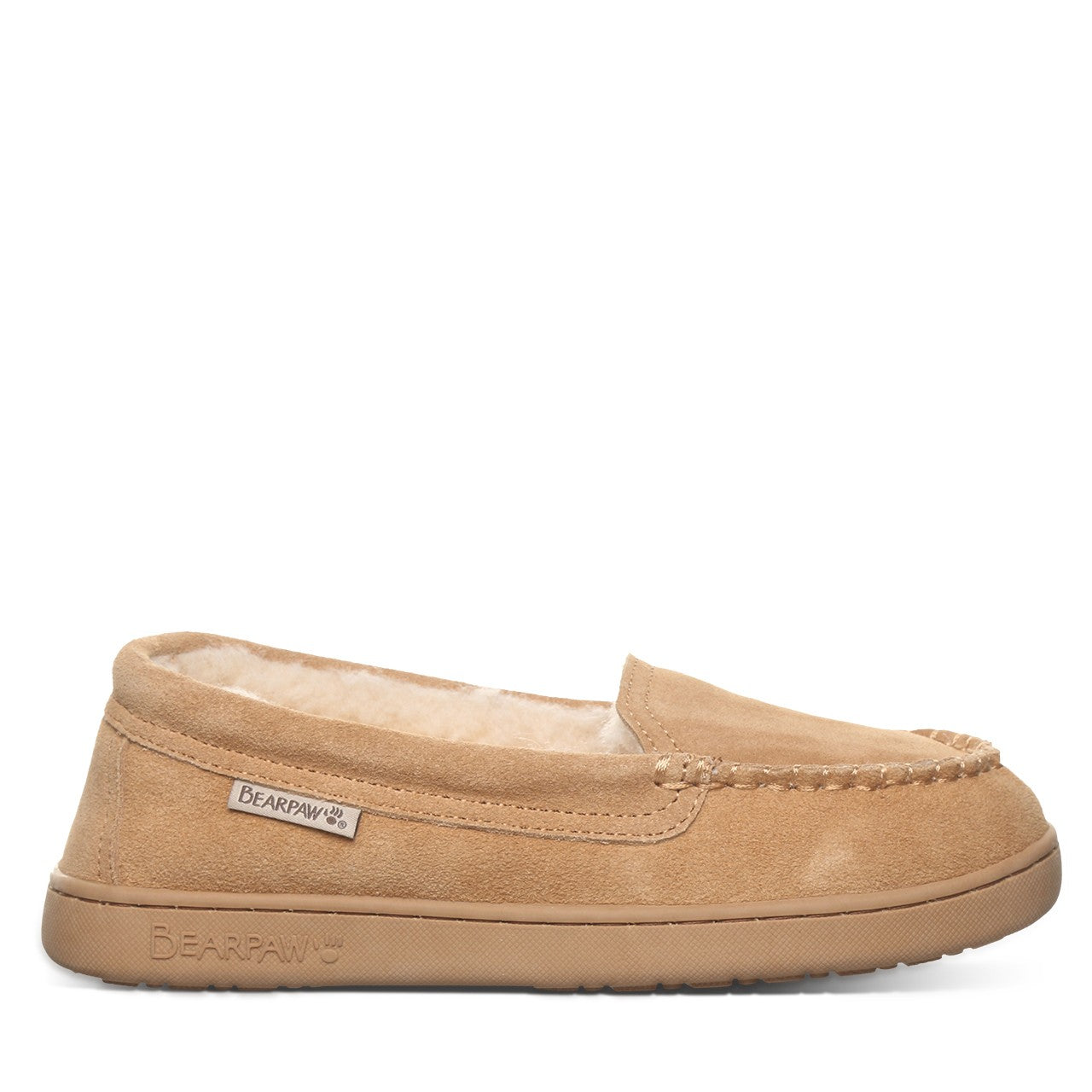 Bearpaw ANGEL Women's Slippers - 3159W - Iced Coffee - side view 2