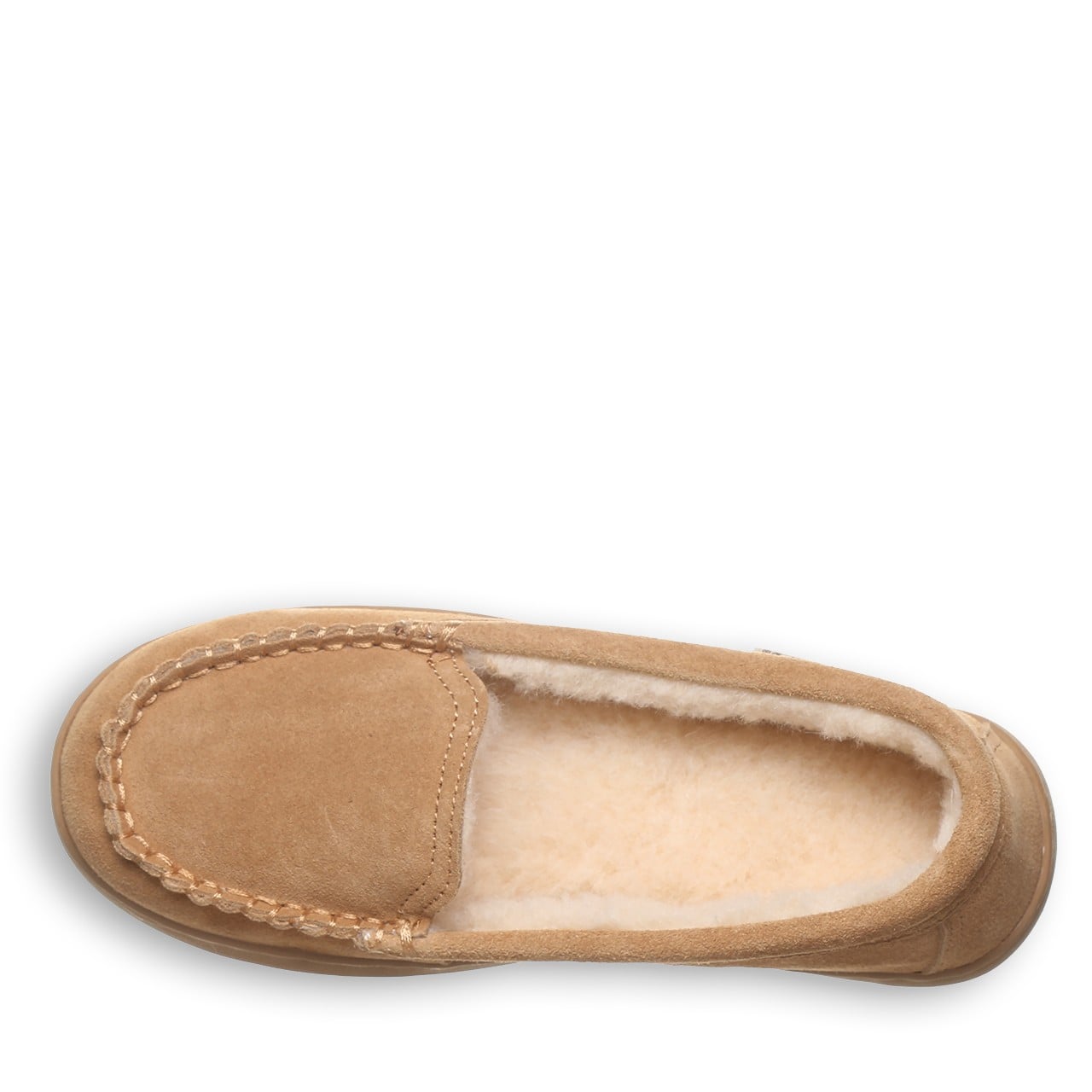 Bearpaw ANGEL Women's Slippers - 3159W - Iced Coffee - top view