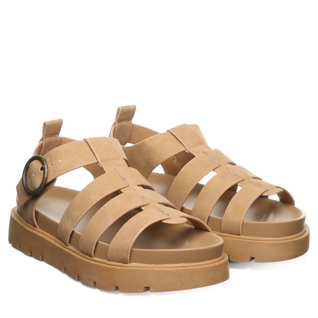 Bearpaw AURA Women's Sandals - 3265W - Iced Coffee - pair view