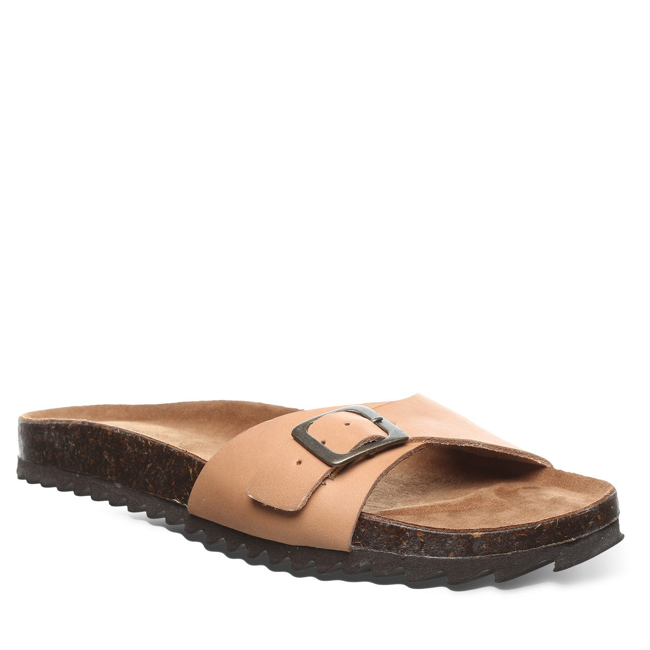 Bearpaw Ava Women's Leather Sandals - 2924w in Luggage