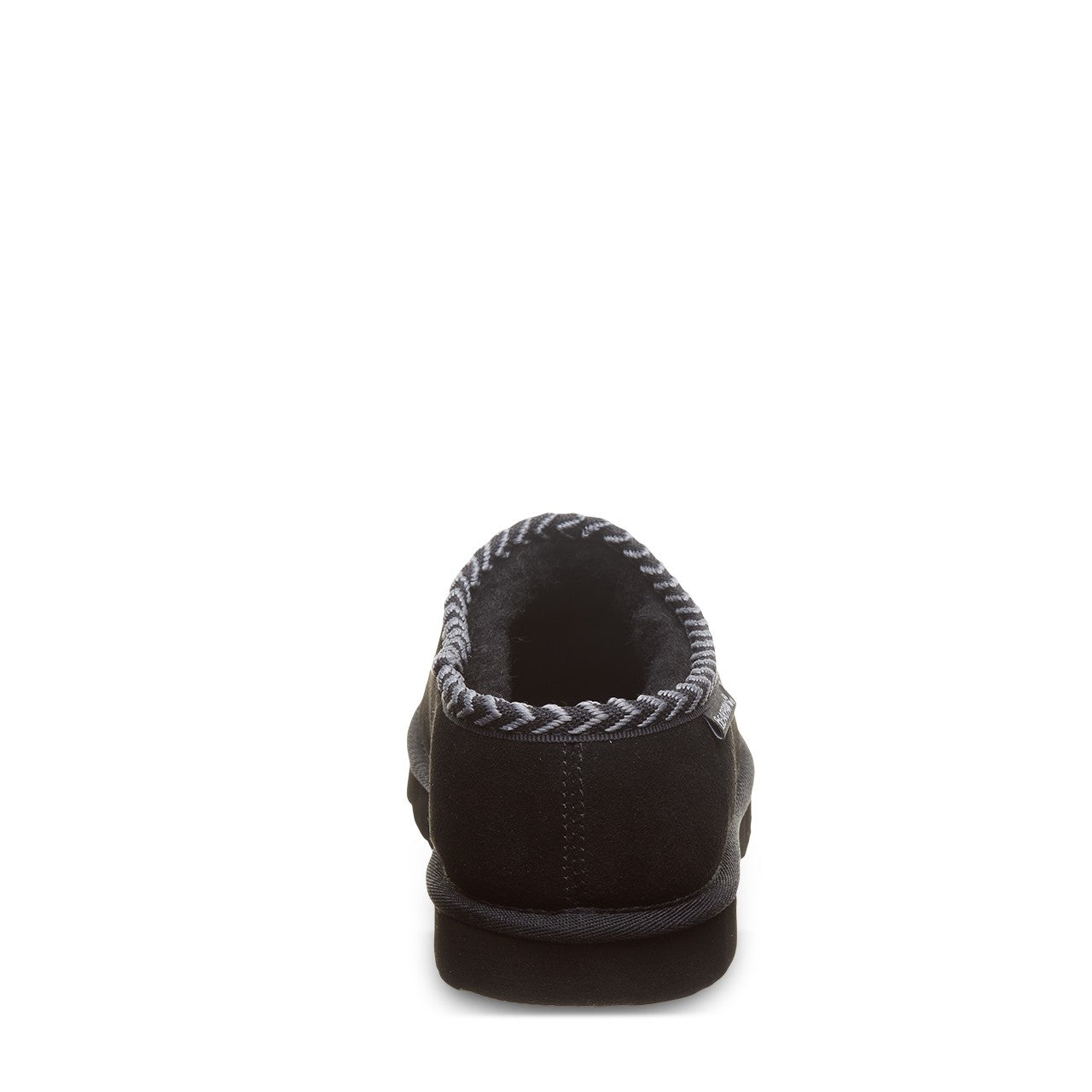 Bearpaw BEAU Men's Slippers - 3048M - Black - back view