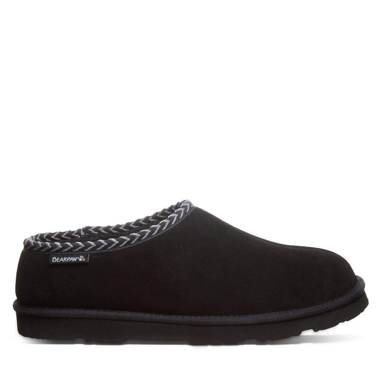 Bearpaw BEAU Men's Slippers - 3048M - Black - side view 2
