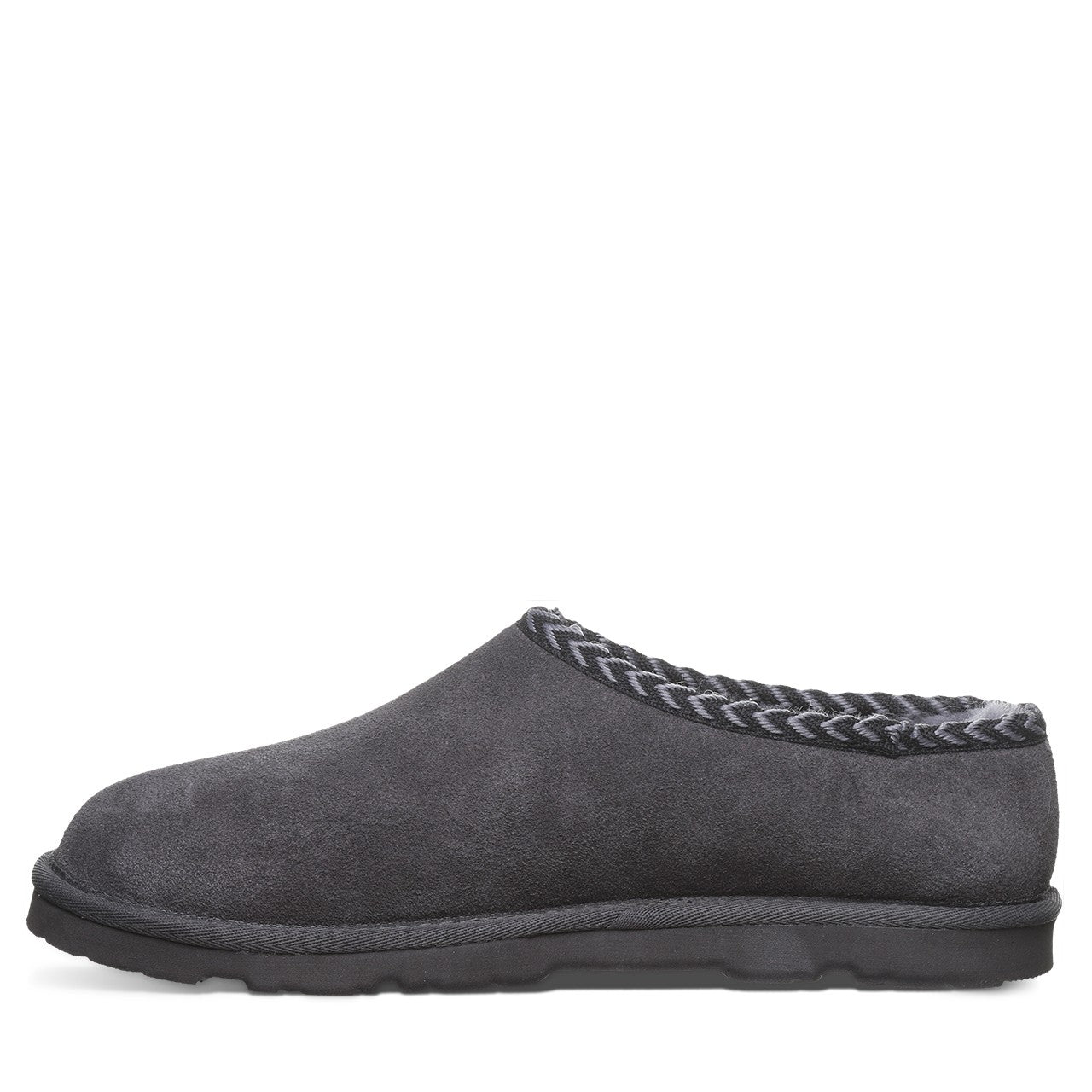 Bearpaw BEAU Men's Slippers - 3048M - Graphite - side view