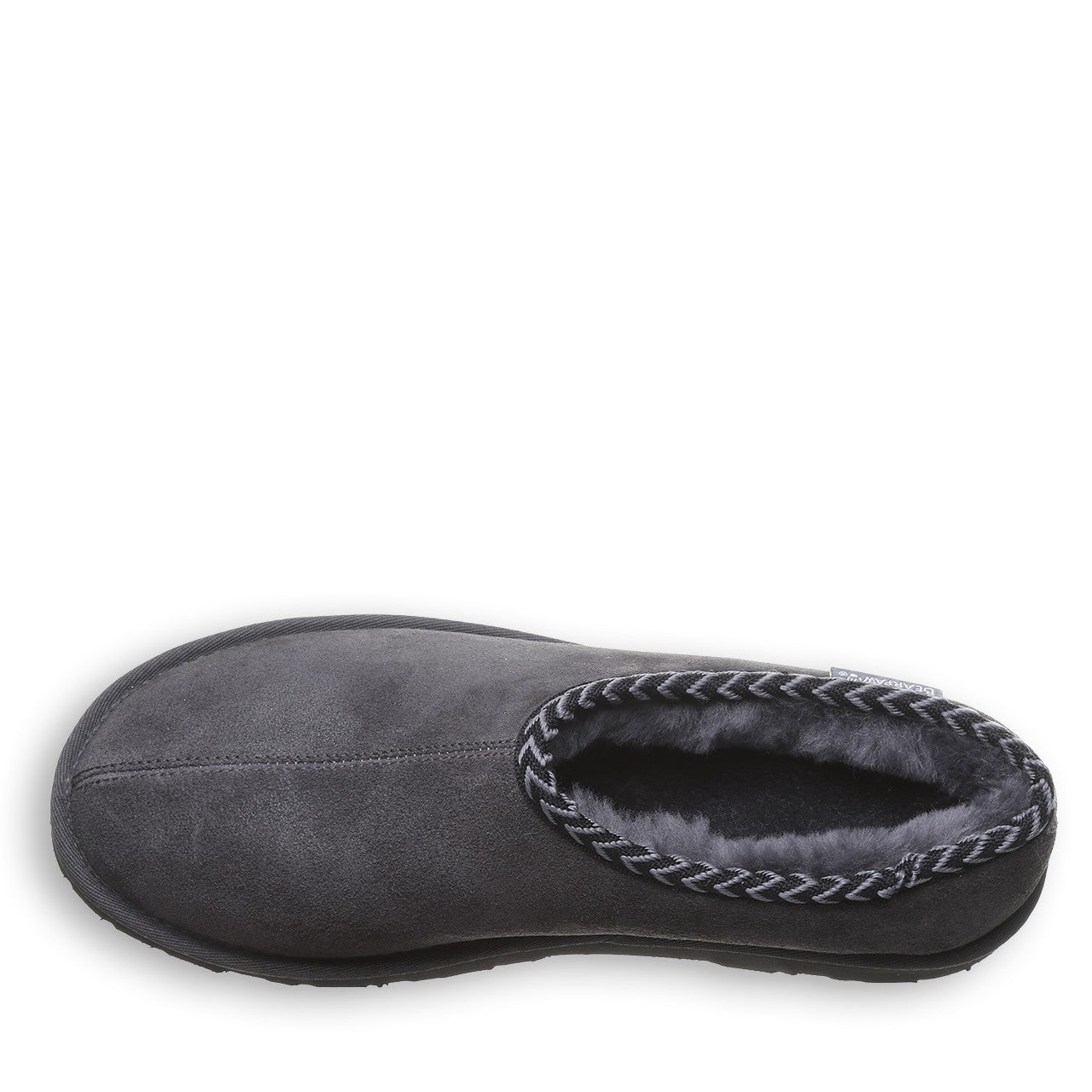 Bearpaw BEAU Men's Slippers - 3048M - Graphite - top view