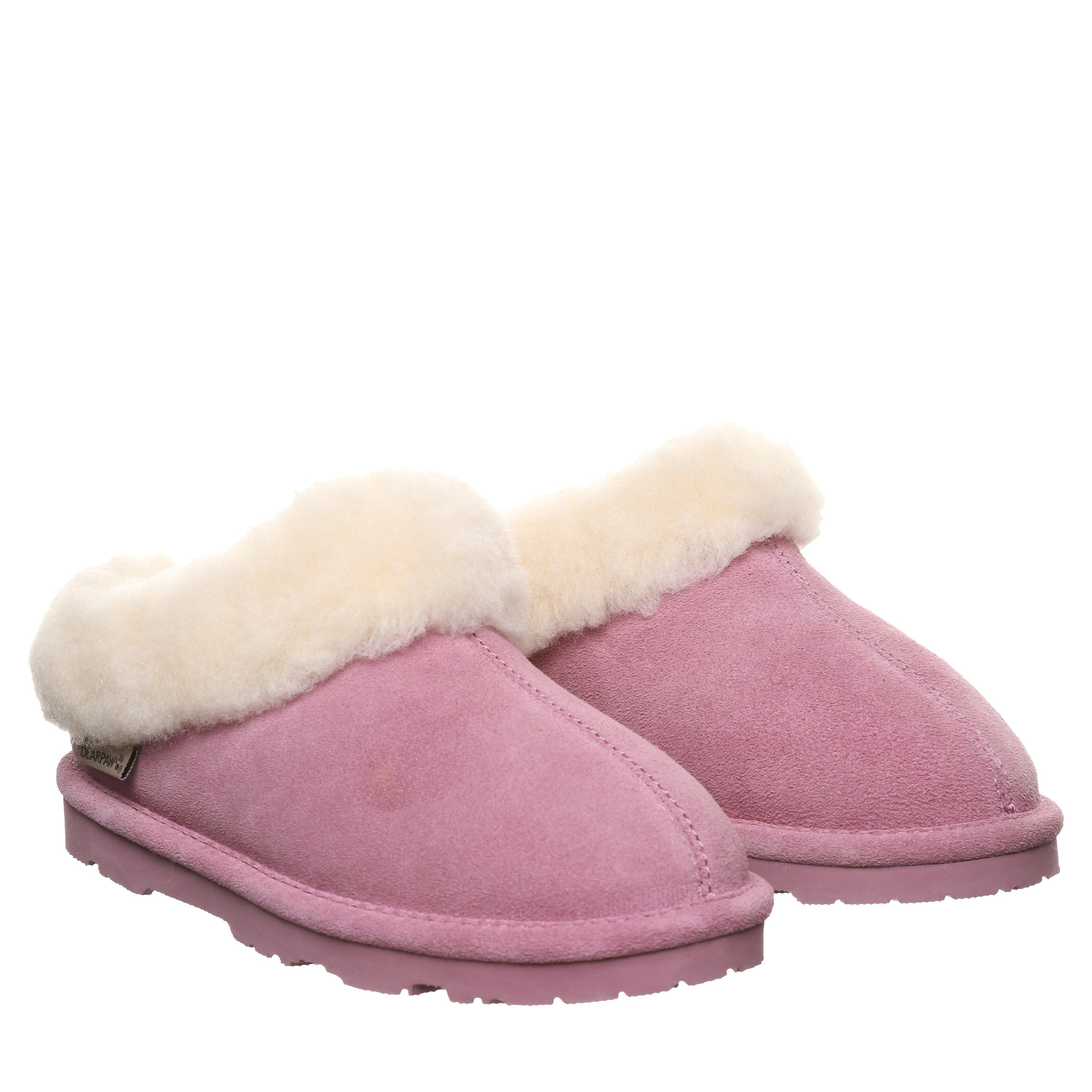 Bearpaw BRINA YOUTH Youth's Slippers - 3348Y - Dusky Orchid - pair view
