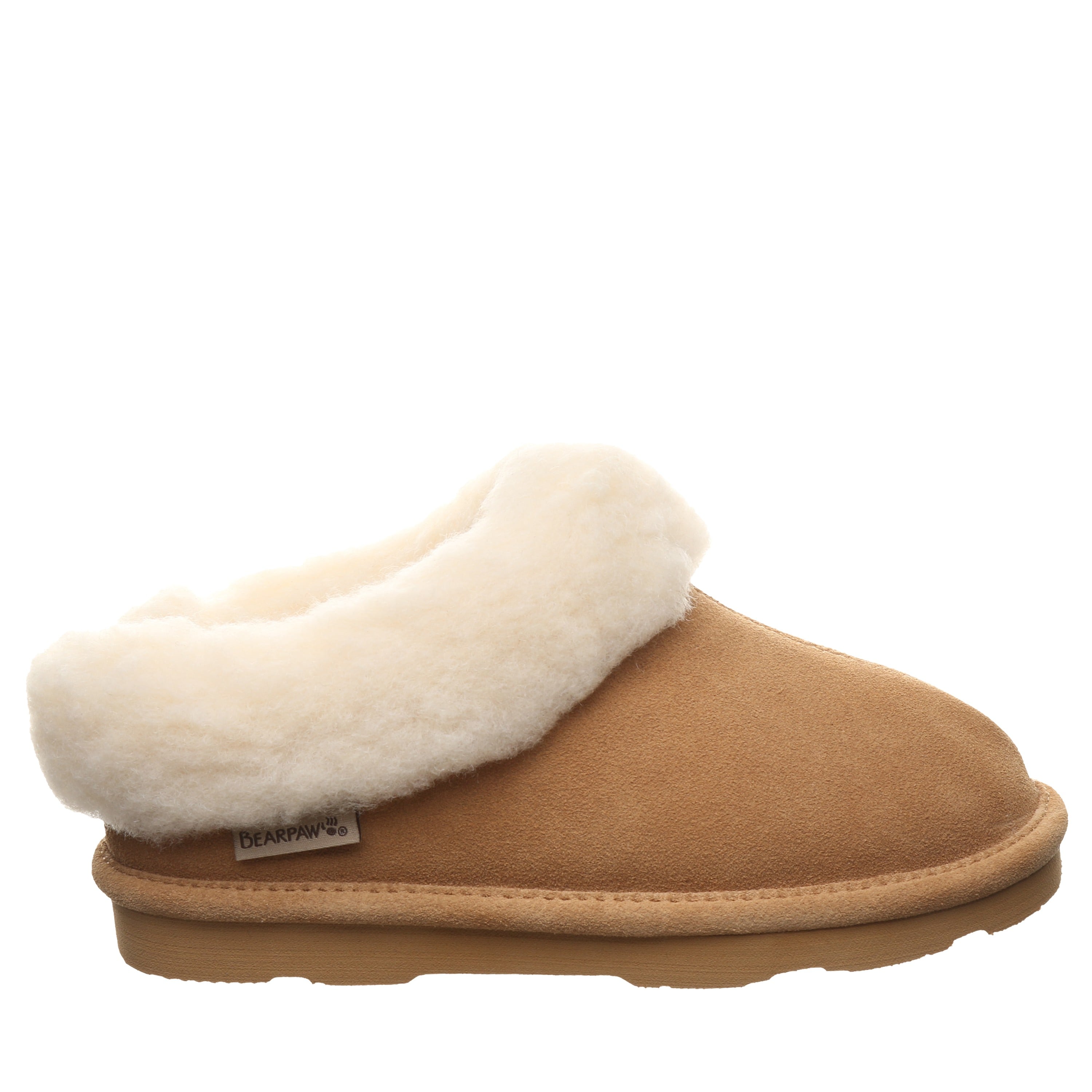 Bearpaw BRINA YOUTH Youth's Slippers - 3348Y - Iced Coffee - side view 2