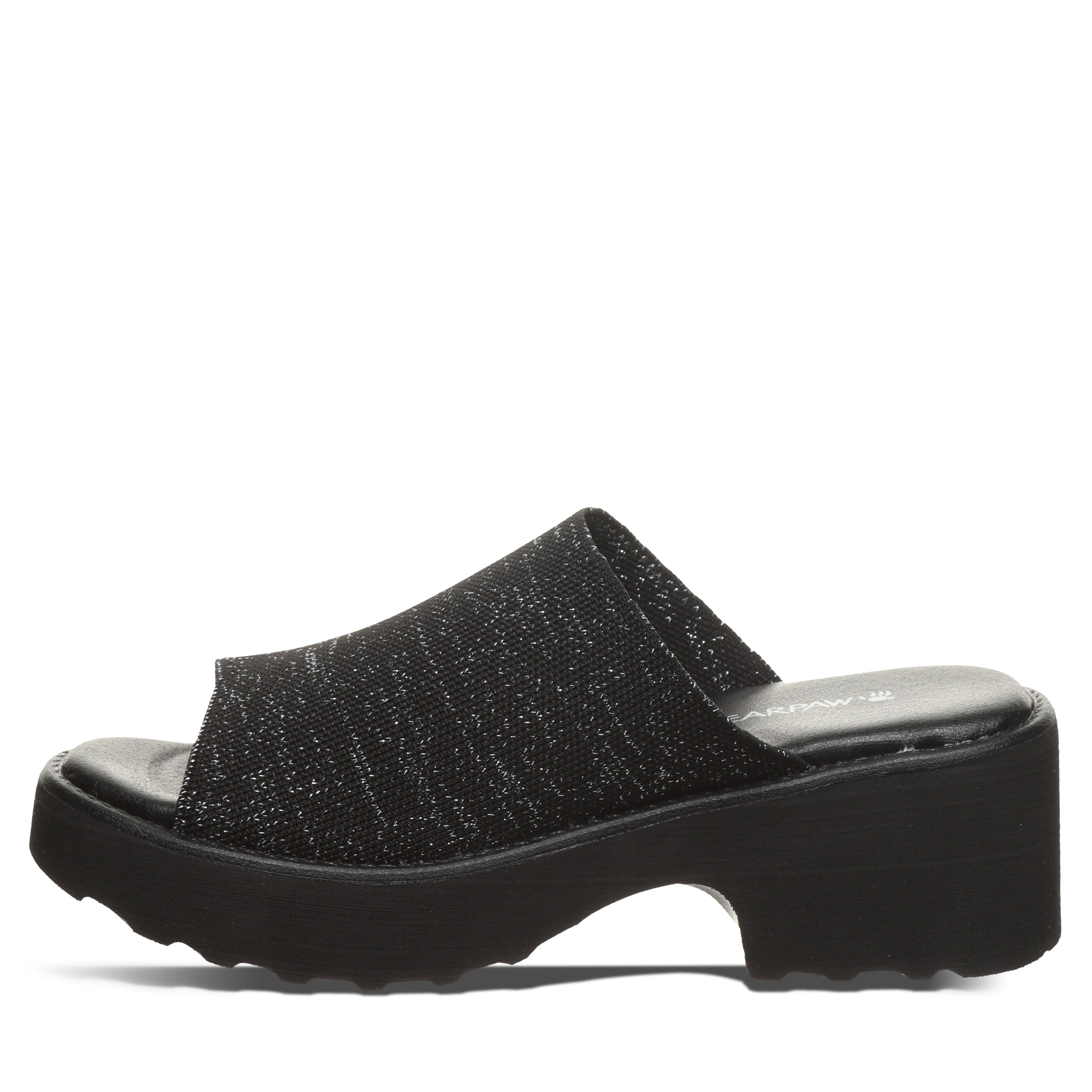 Bearpaw Blanche Women's Shoes - 3425W - Black Metallic - side view