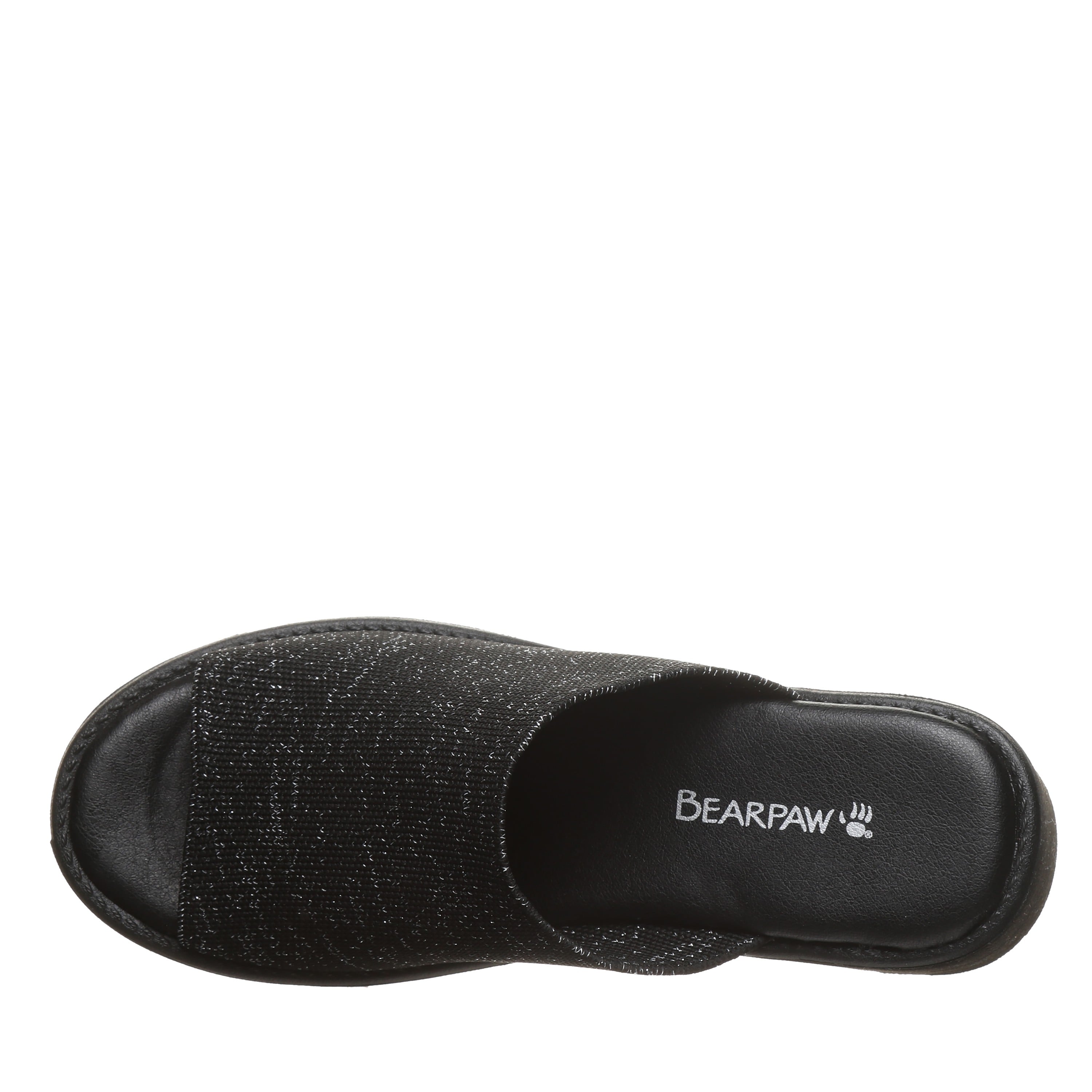 Bearpaw Blanche Women's Shoes - 3425W - Black Metallic - top view