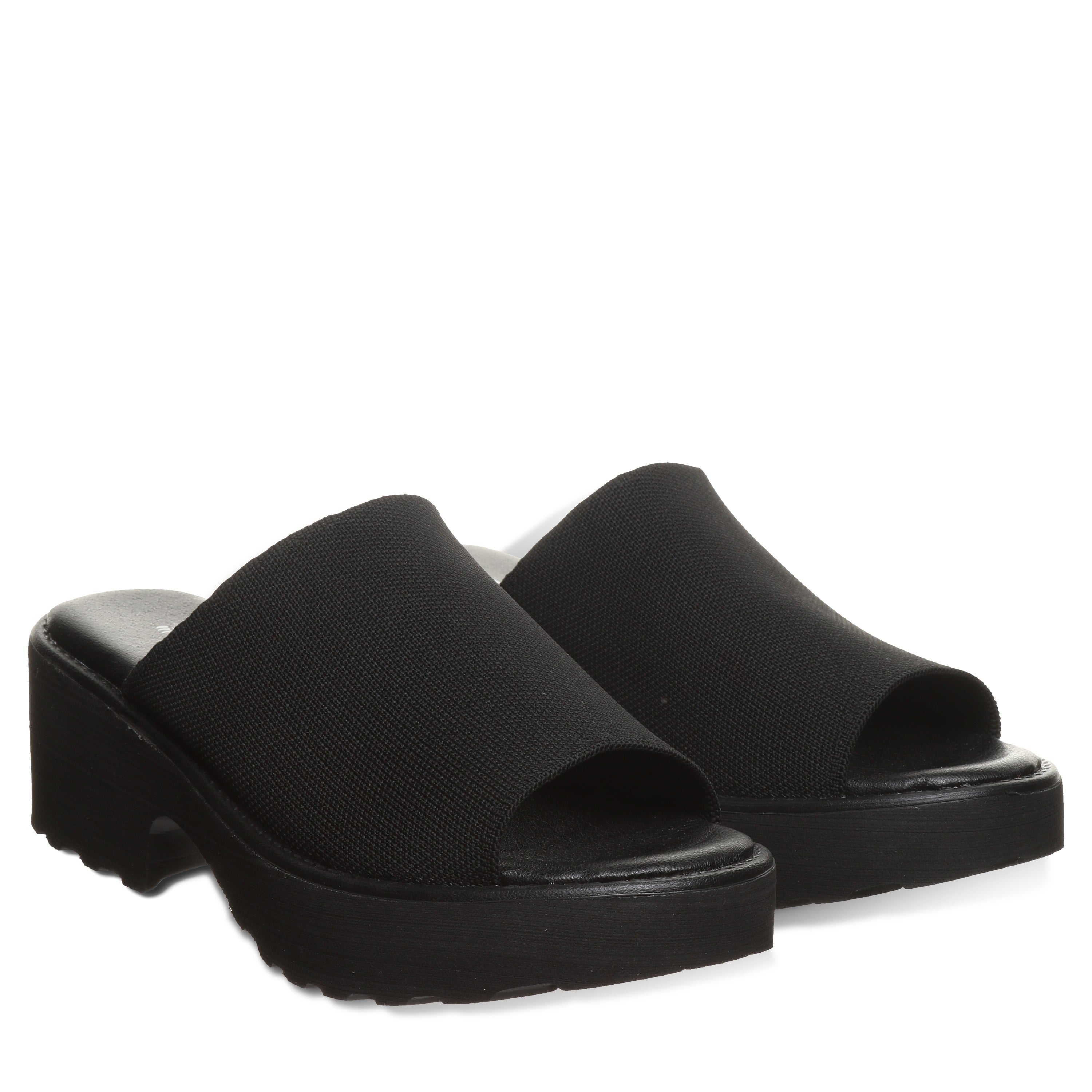 Bearpaw Blanche Women's Shoes - 3425W - Black/black - pair view