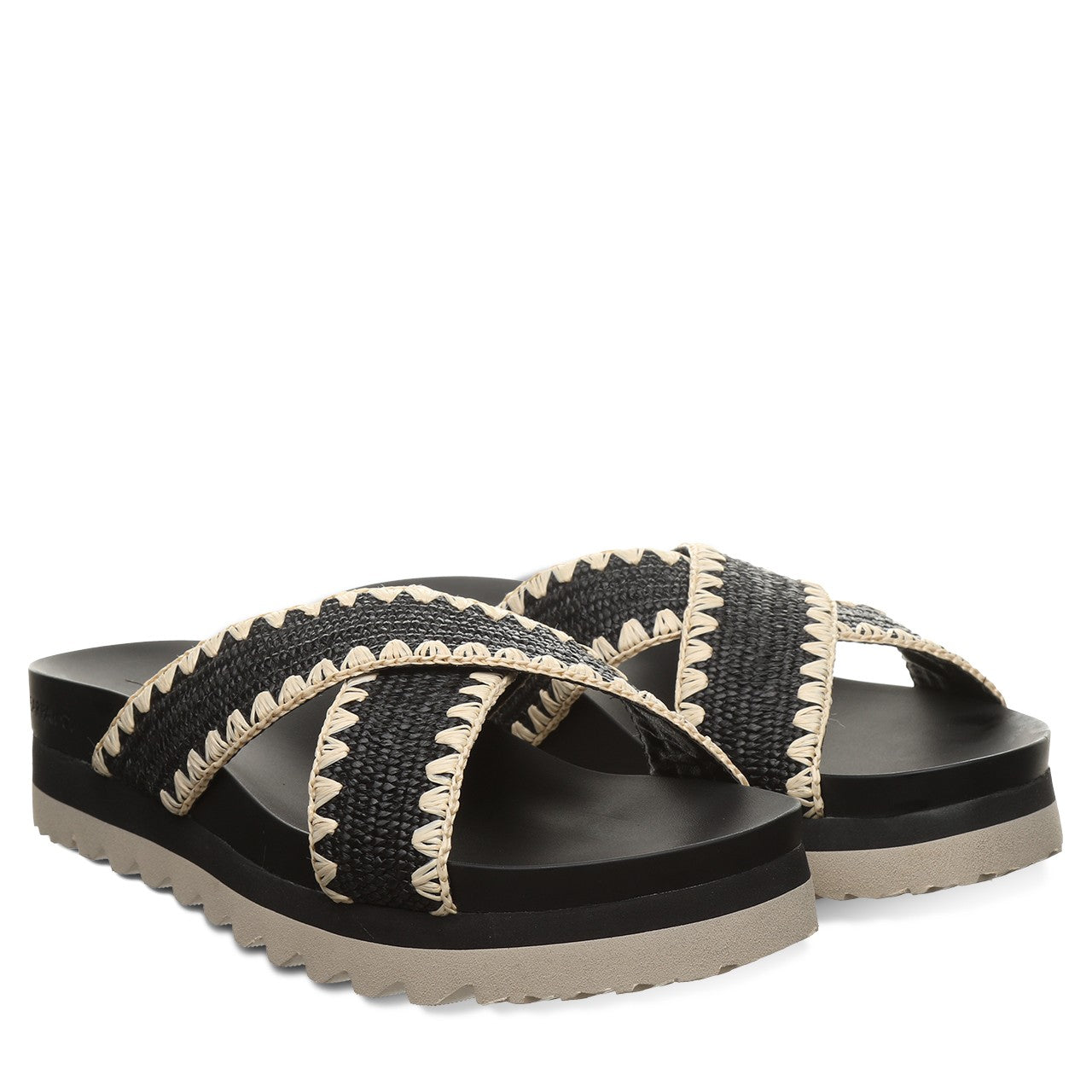 Bearpaw CARINA Women's Sandals - 3257W - Black - pair view