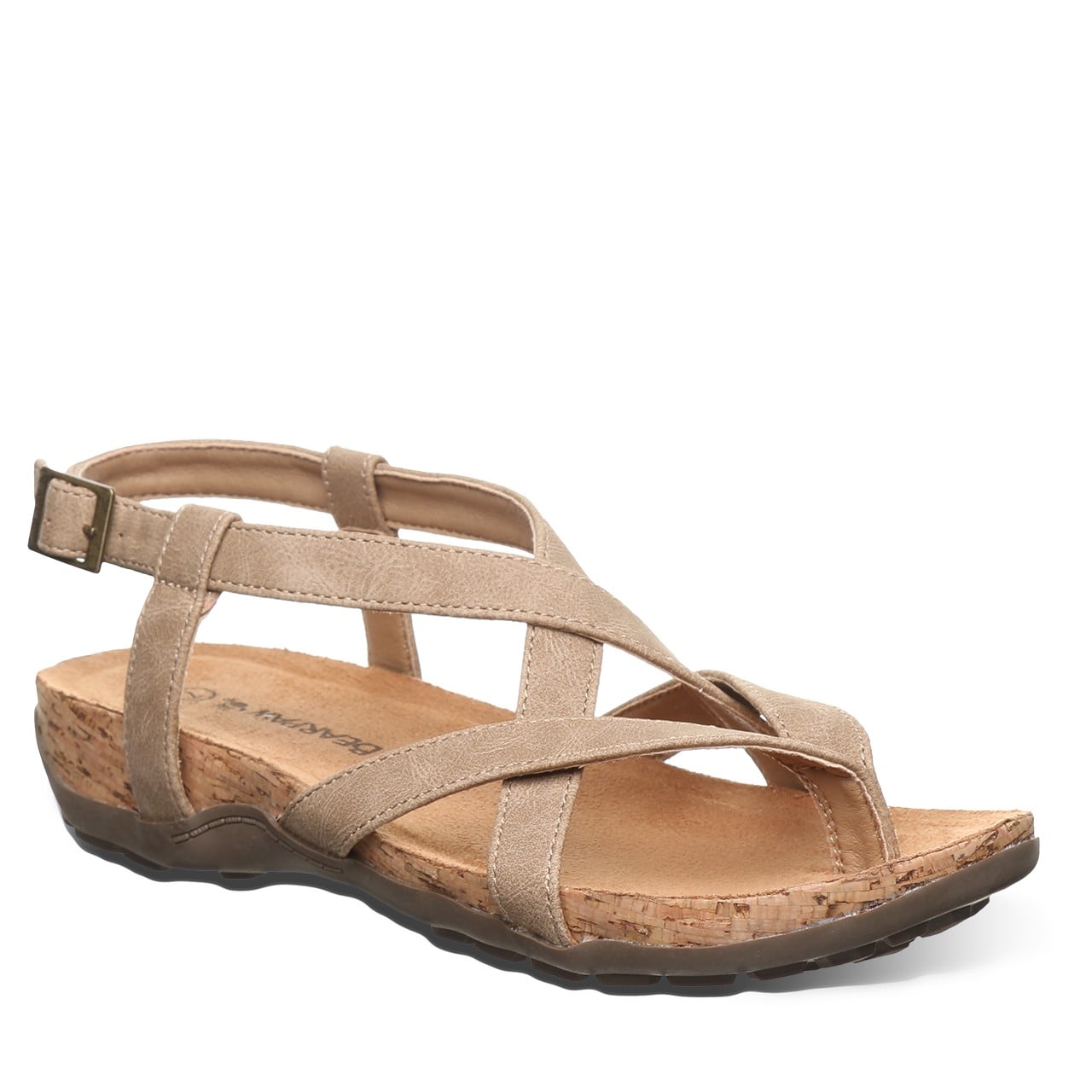 Bearpaw Casita Women's Sandals - 3268w | Comfortable Cozy Thong Sandals in Brown
