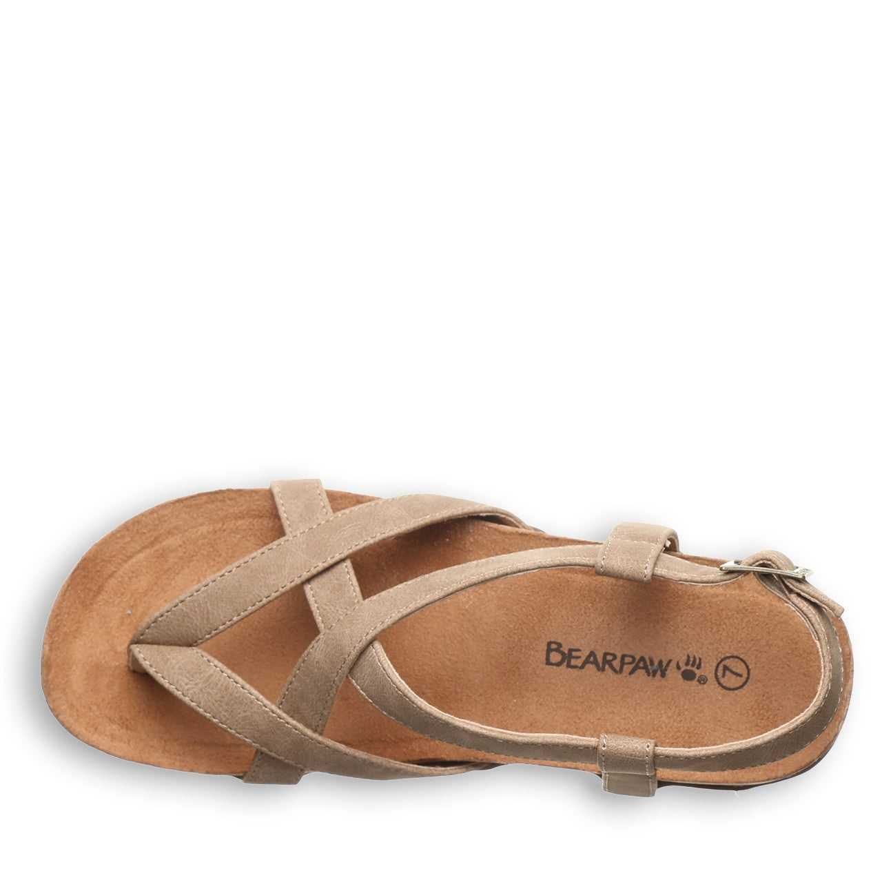 Bearpaw CASITA Women's Sandals - 3268W - Brown - top view