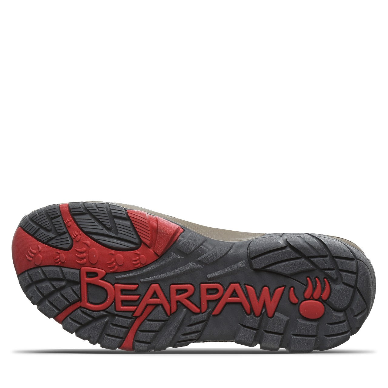 Bearpaw CORSICA Women's Hikers - 4390 - Taupe/red - bottom view