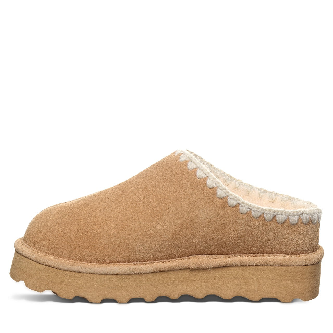 Bearpaw CROCHET MARTIS Women's Slippers - 3306W - Iced Coffee - side view