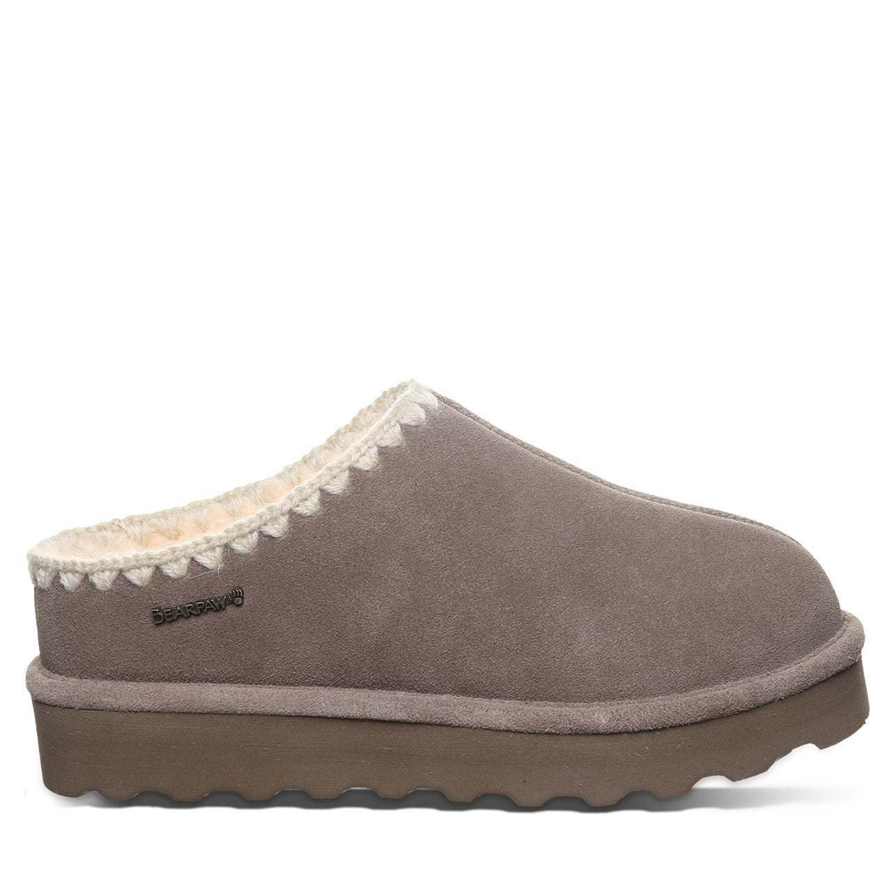 Bearpaw CROCHET MARTIS Women's Slippers - 3306W - Morel - side view 2