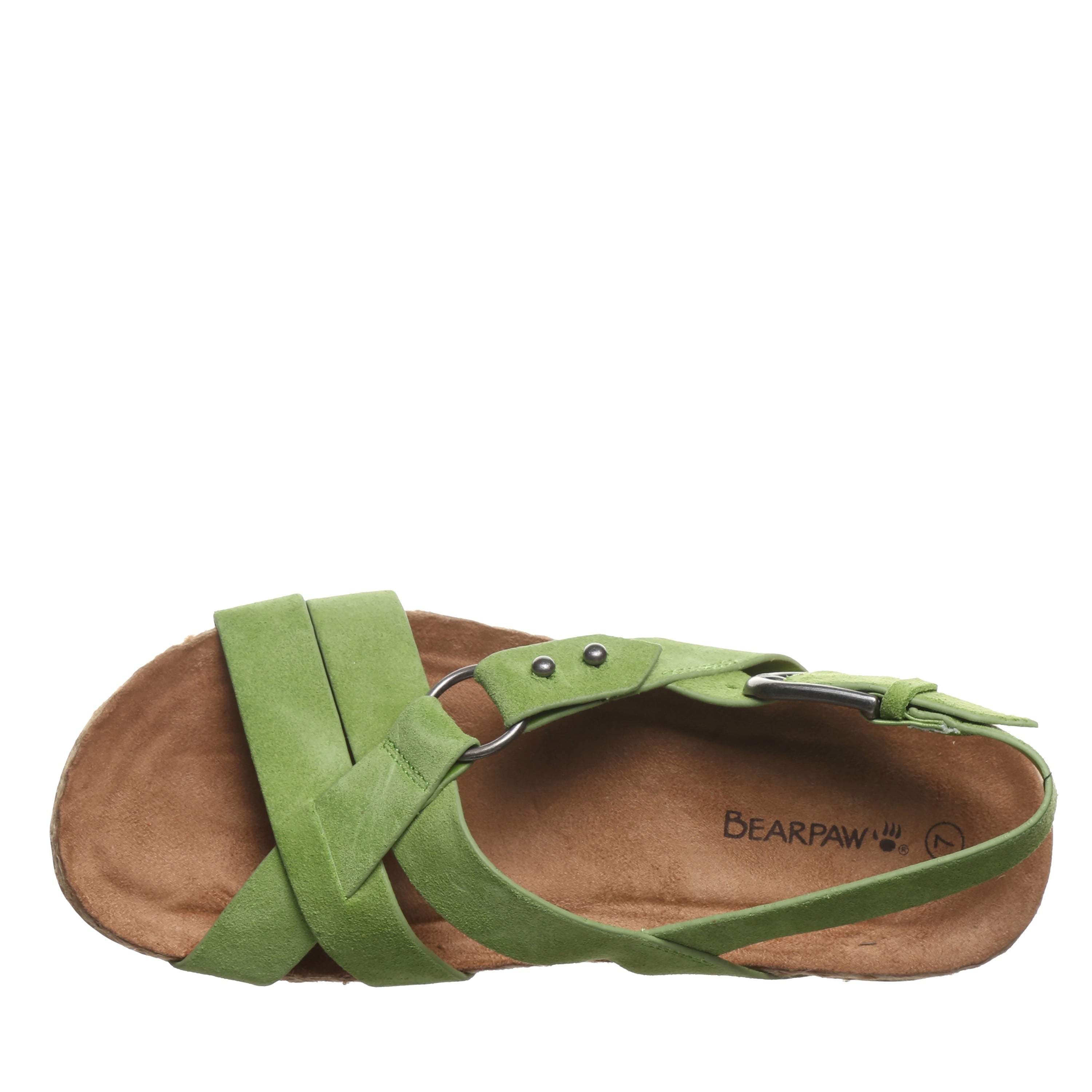 Bearpaw Cady Women's Sandals - 3431W - Kiwi - top view