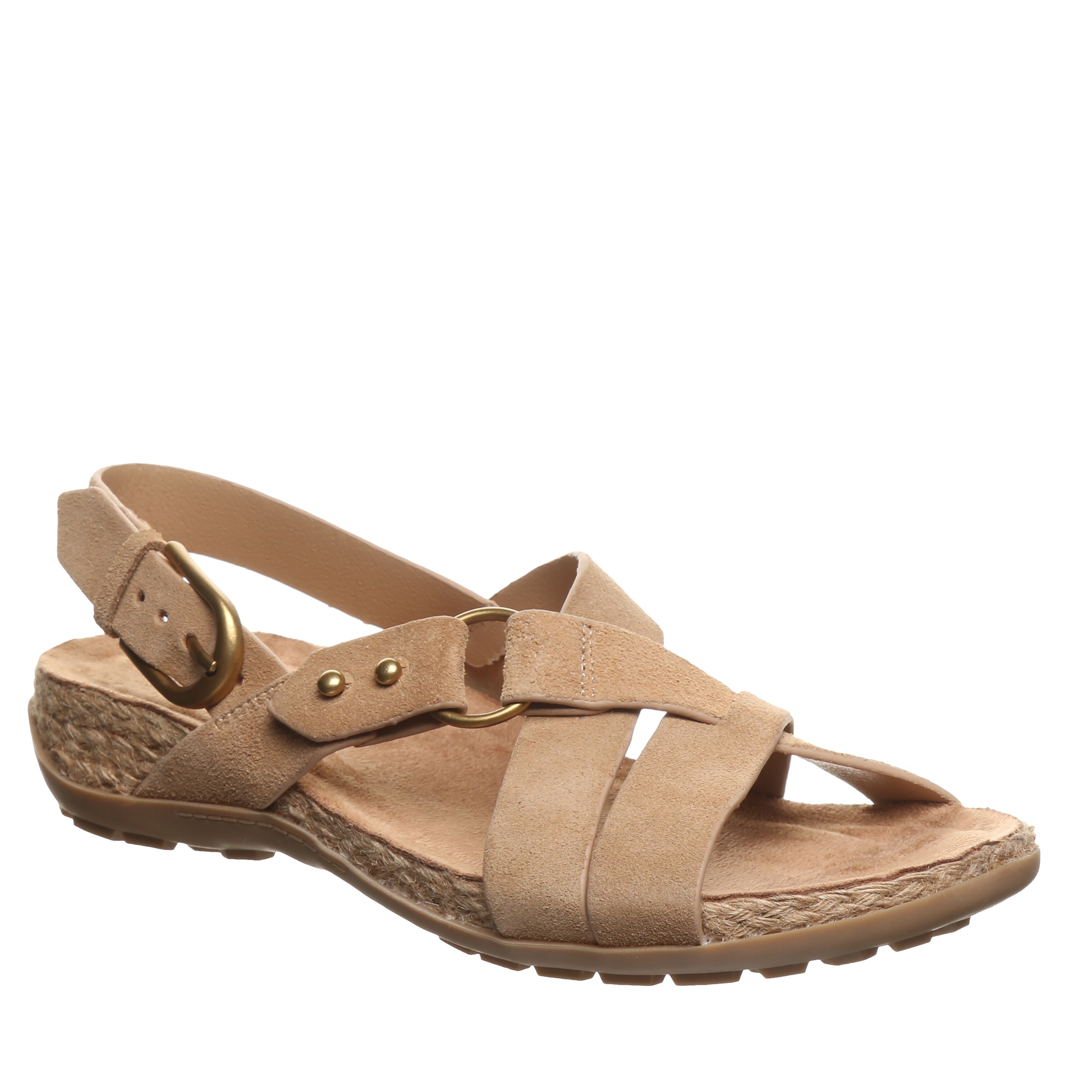 Bearpaw Cady Women's Comfort Sandals - 3431w in Toffee