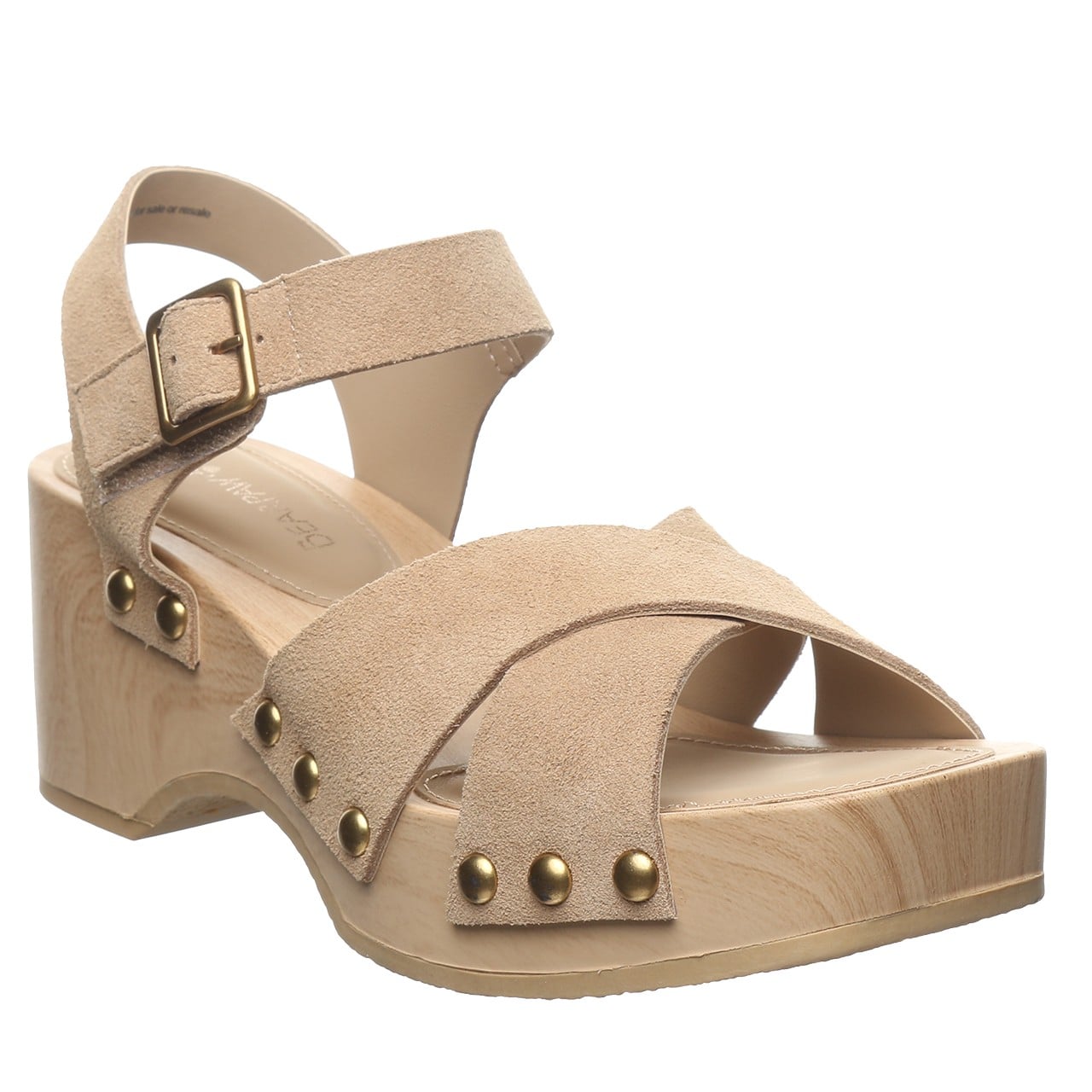 Bearpaw Colette Women's Comfort Platform Sandals in Toffee