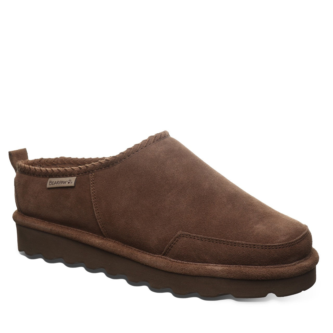 Bearpaw Damian Men's Slippers - 3324m | Cozy Suede Comfort Slip-ons in Earth