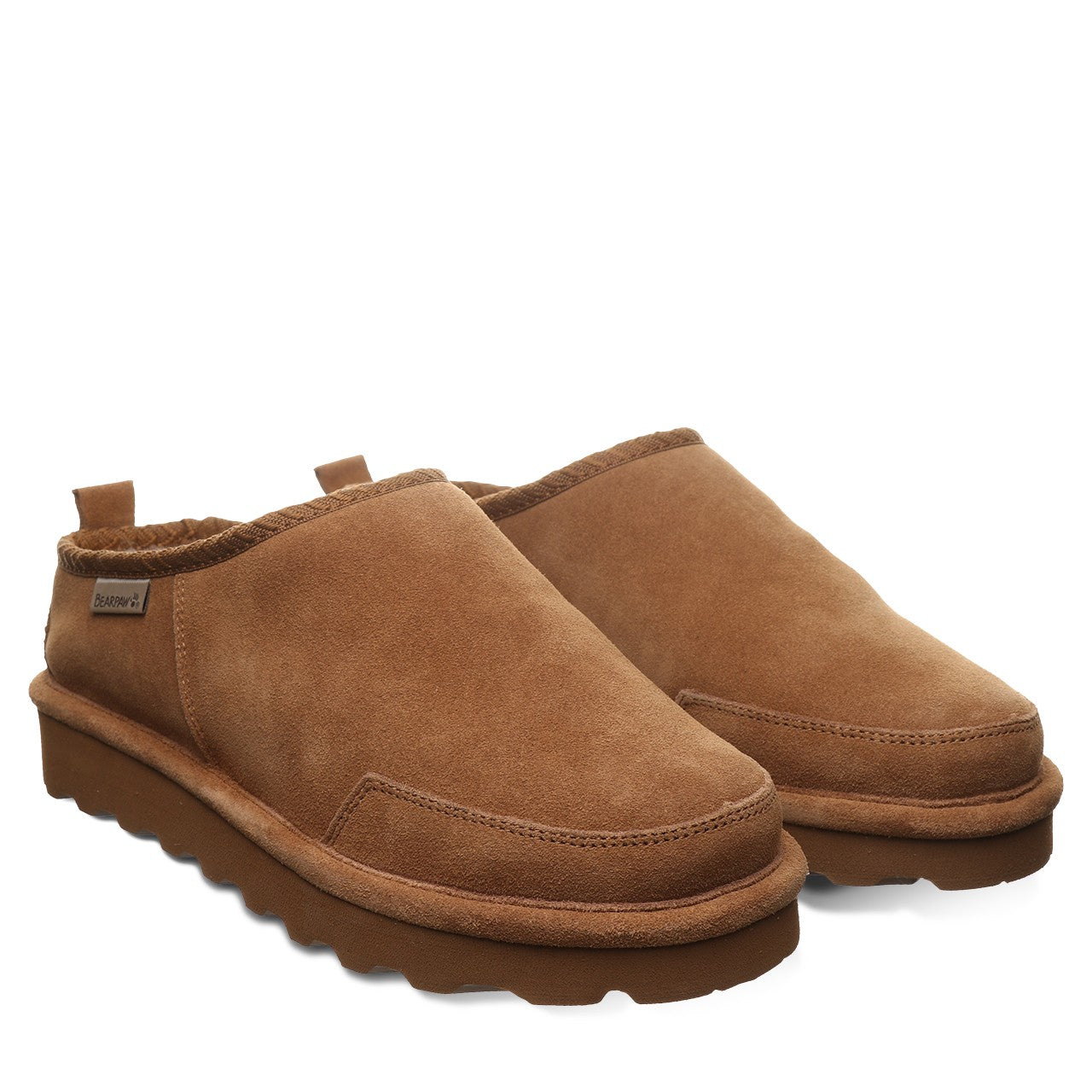 Bearpaw DAMIAN Men's Slippers - 3324M - Hickory - pair view