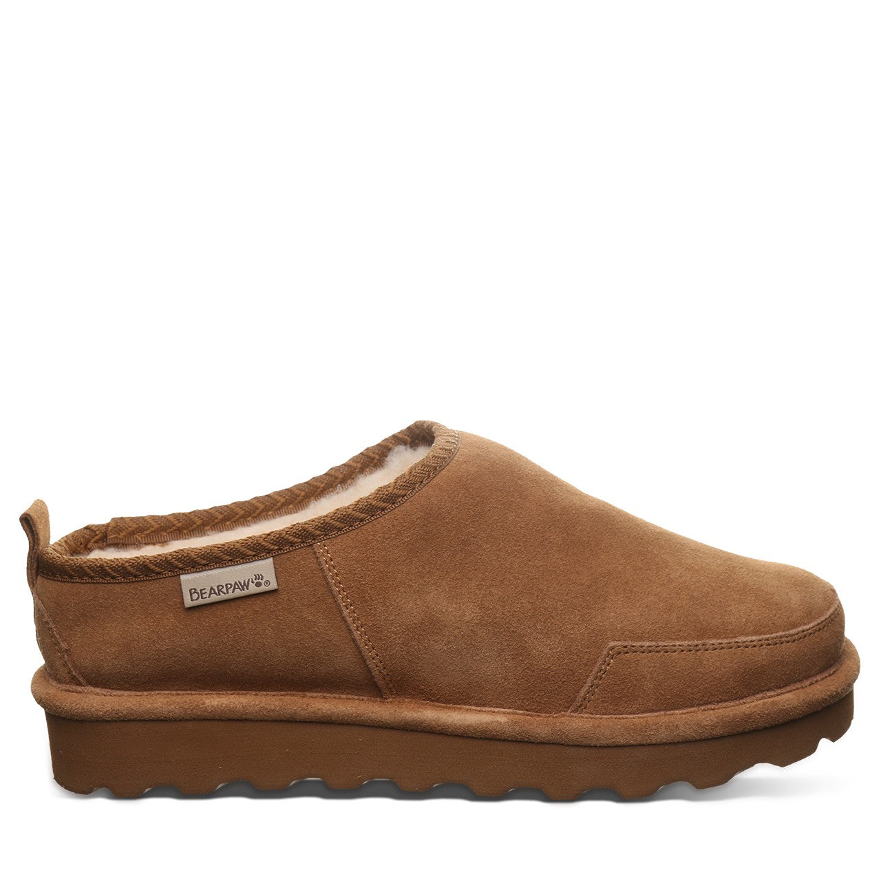 Bearpaw DAMIAN Men's Slippers - 3324M - Hickory - side view 2