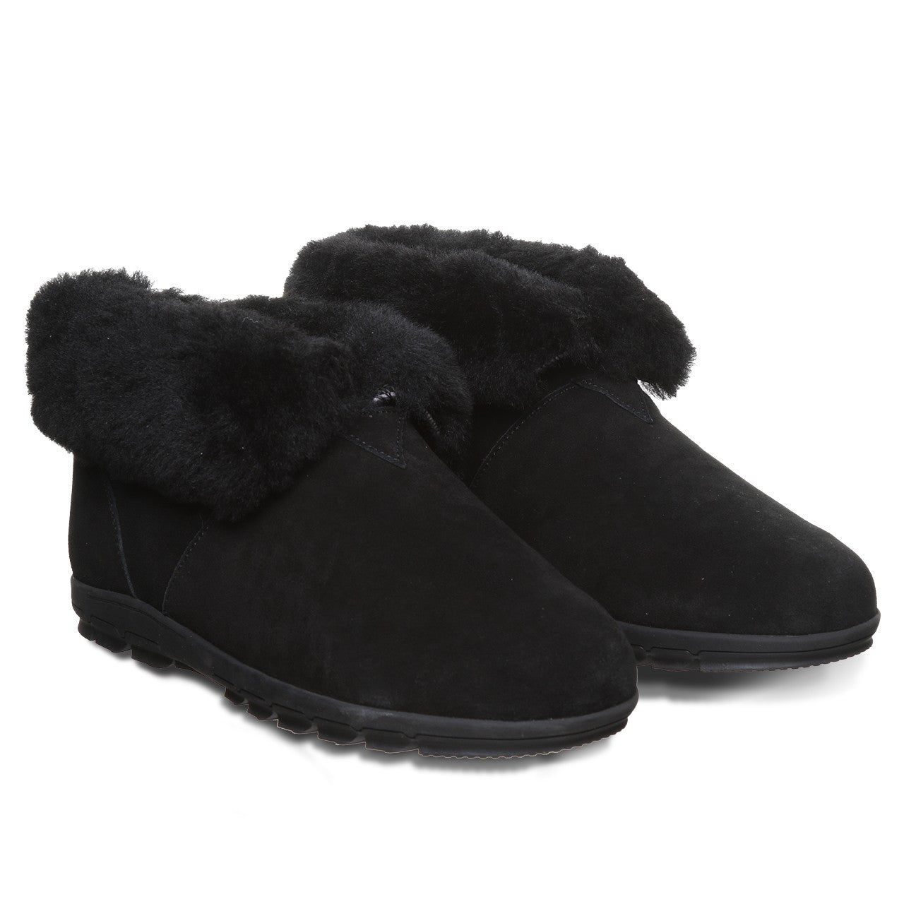 Bearpaw DAVE Men's Slippers - 3029M - Black/black - pair view