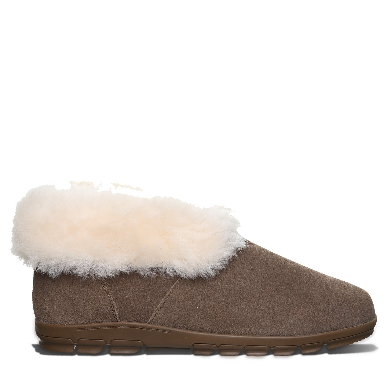 Bearpaw DAVE Men's Slippers - 3029M - Seal Brown - side view 2