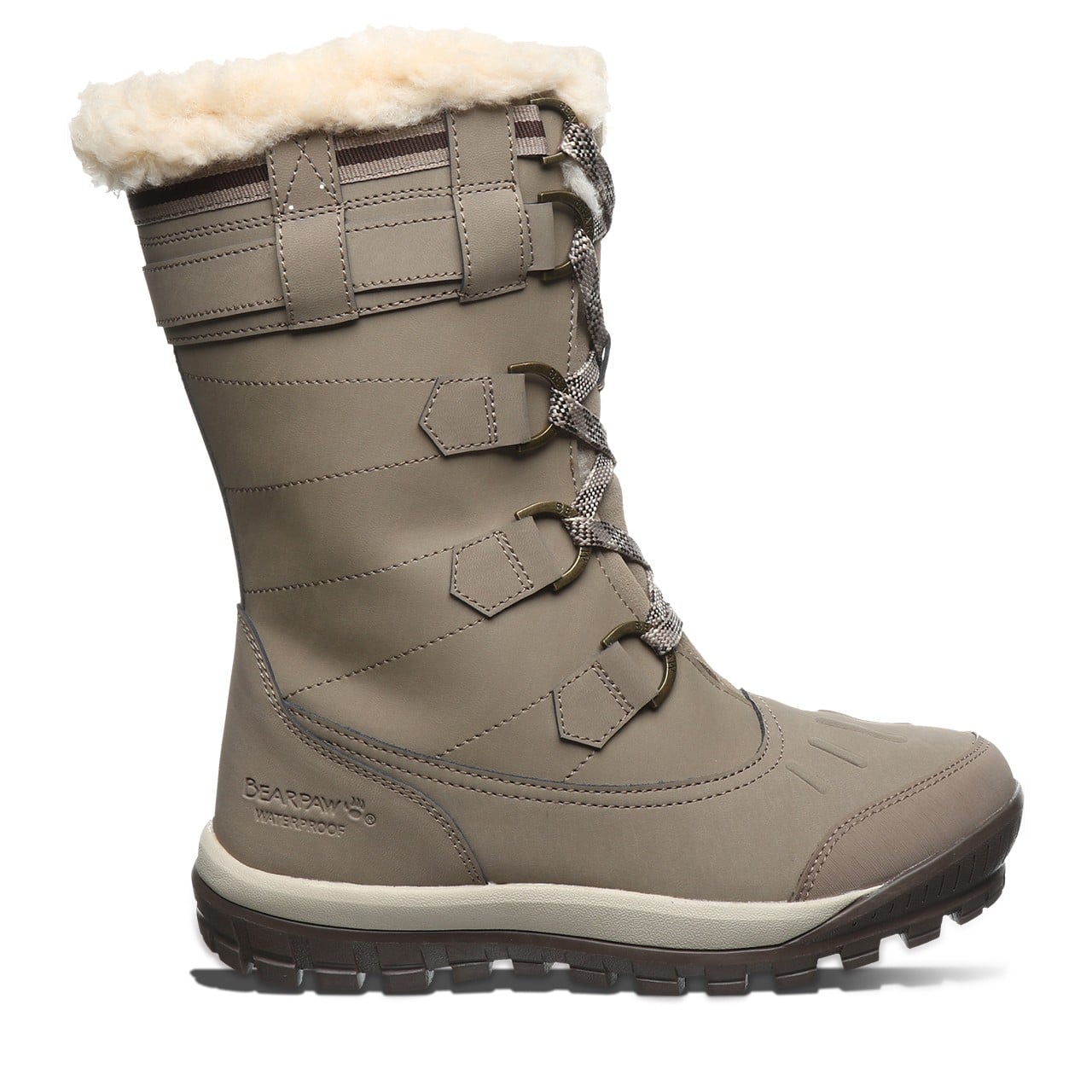 Bearpaw DESDEMONA Women's Boots - 1706W - Stone - side view 2