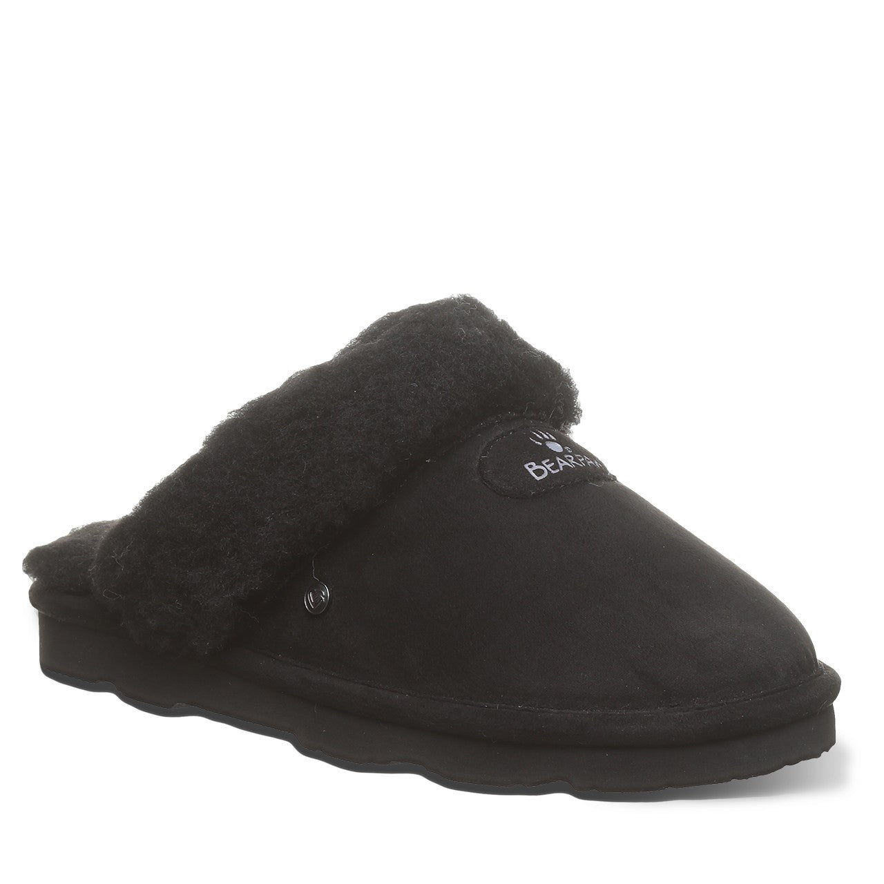 Bearpaw Effie Vegan Women's Comfort Slippers - 3127w in Black