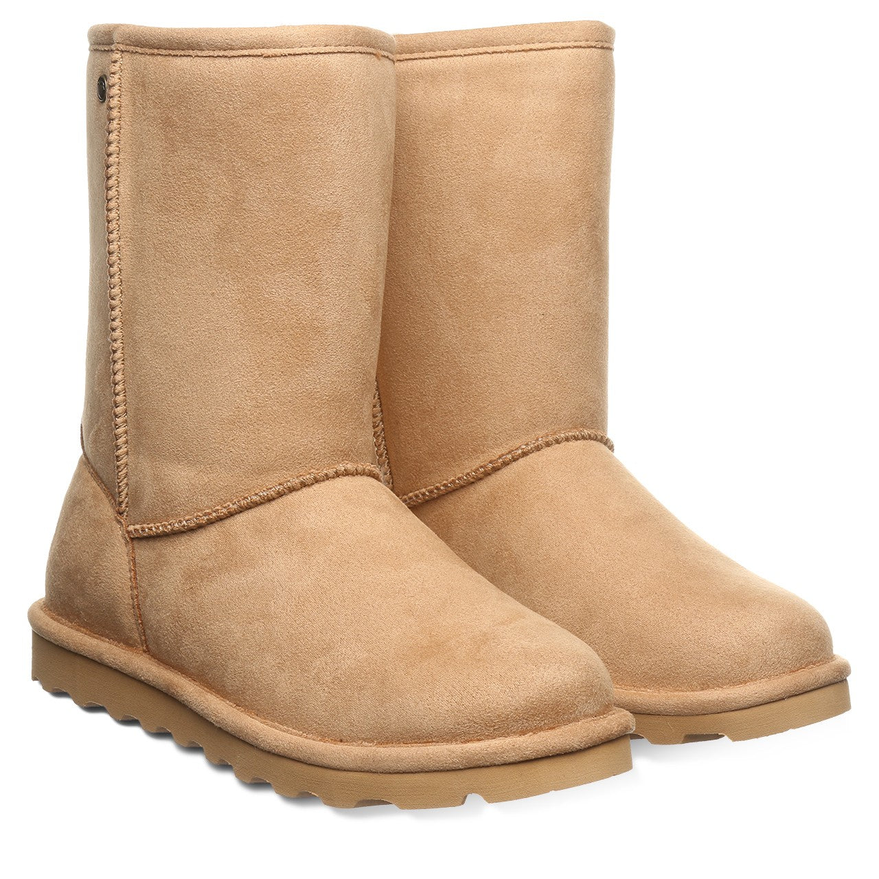 Bearpaw ELLE SHORT VEGAN Women's Boots - 2286W - Iced Coffee - pair view
