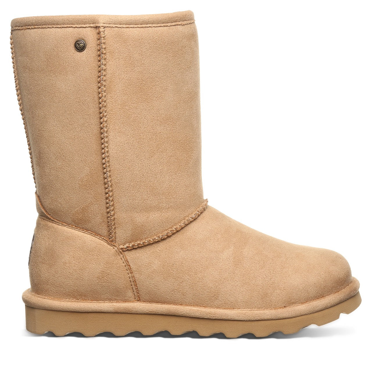 Bearpaw ELLE SHORT VEGAN Women's Boots - 2286W - Iced Coffee - side view 2