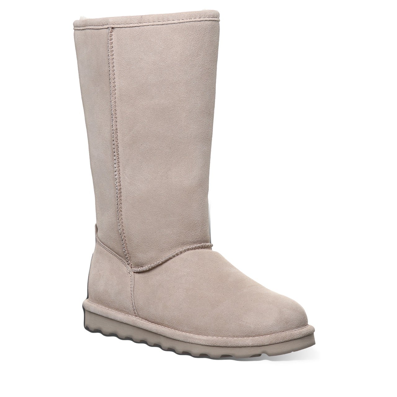 Bearpaw Elle Tall Women's Suede Boots - 1963w in Mushroom