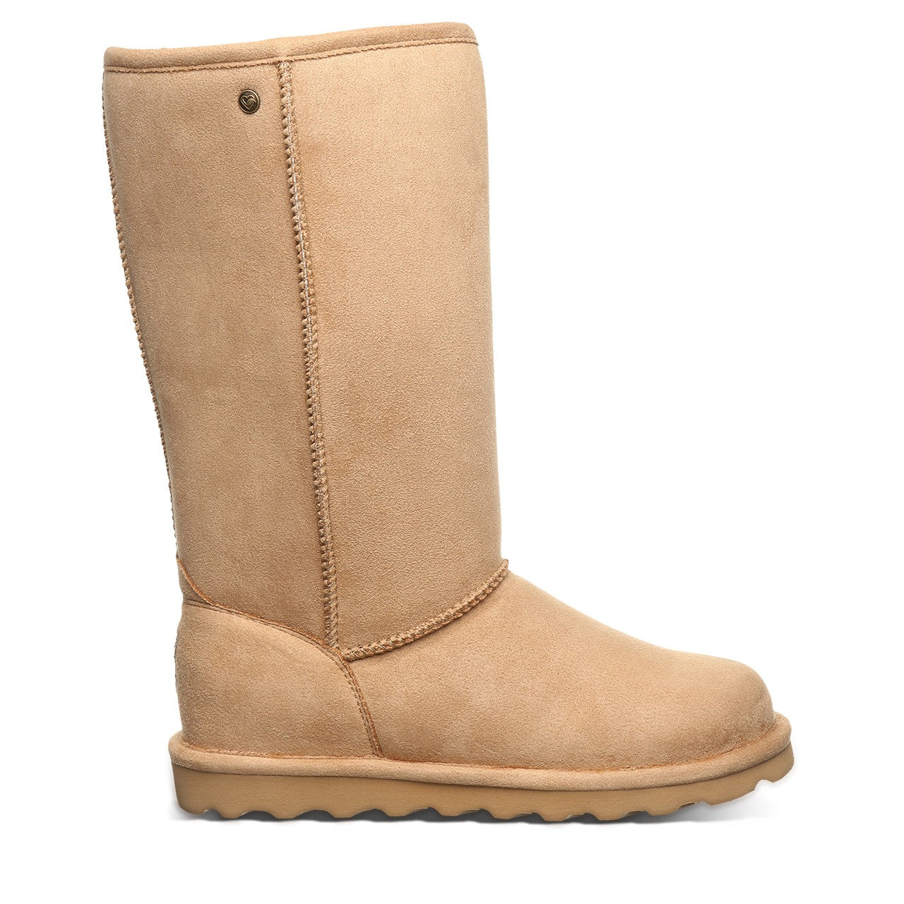 Bearpaw ELLE TALL VEGAN Women's Boots - 2287W - Iced Coffee - side view 2