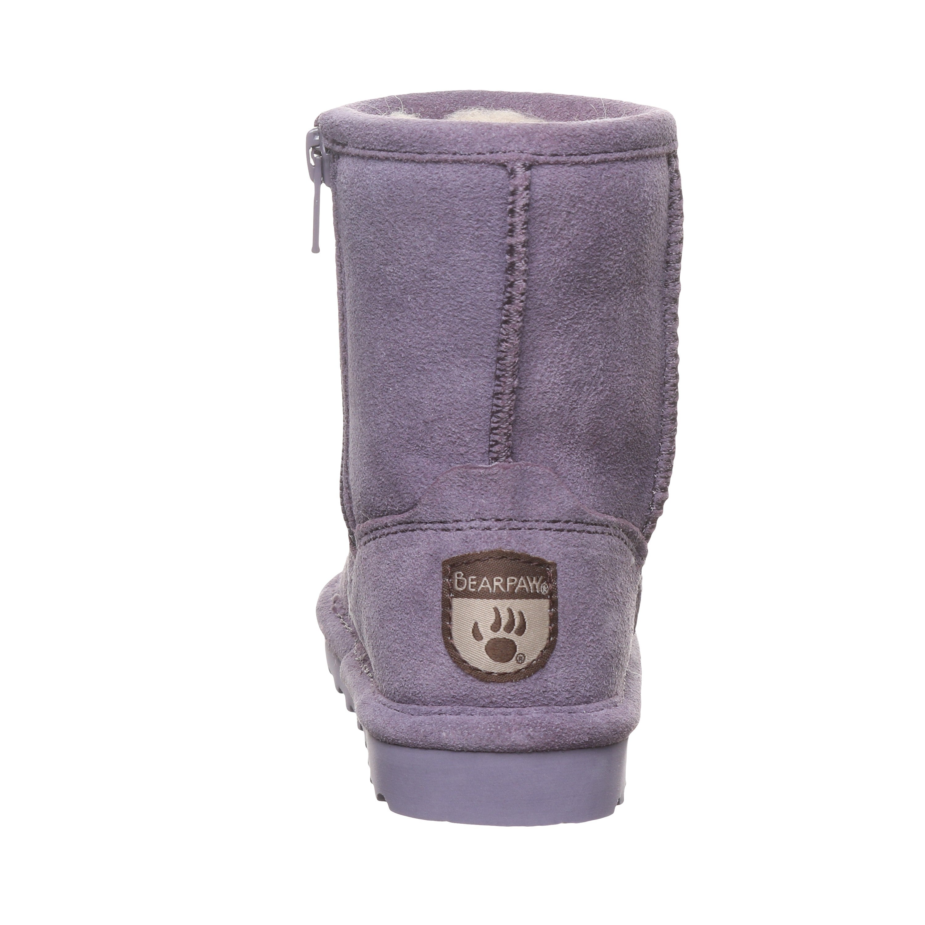 Bearpaw ELLE TODDLER ZIPPER Toddler's Boots - 1962TZ - Purple Sage - back view