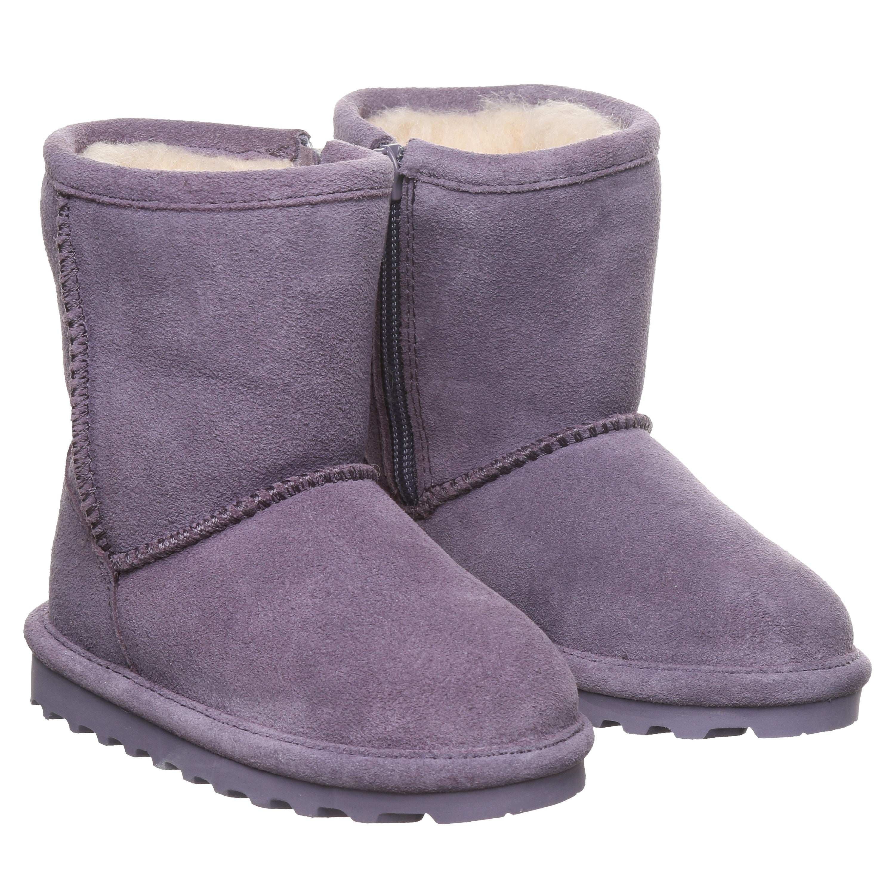 Bearpaw ELLE TODDLER ZIPPER Toddler's Boots - 1962TZ - Purple Sage - pair view