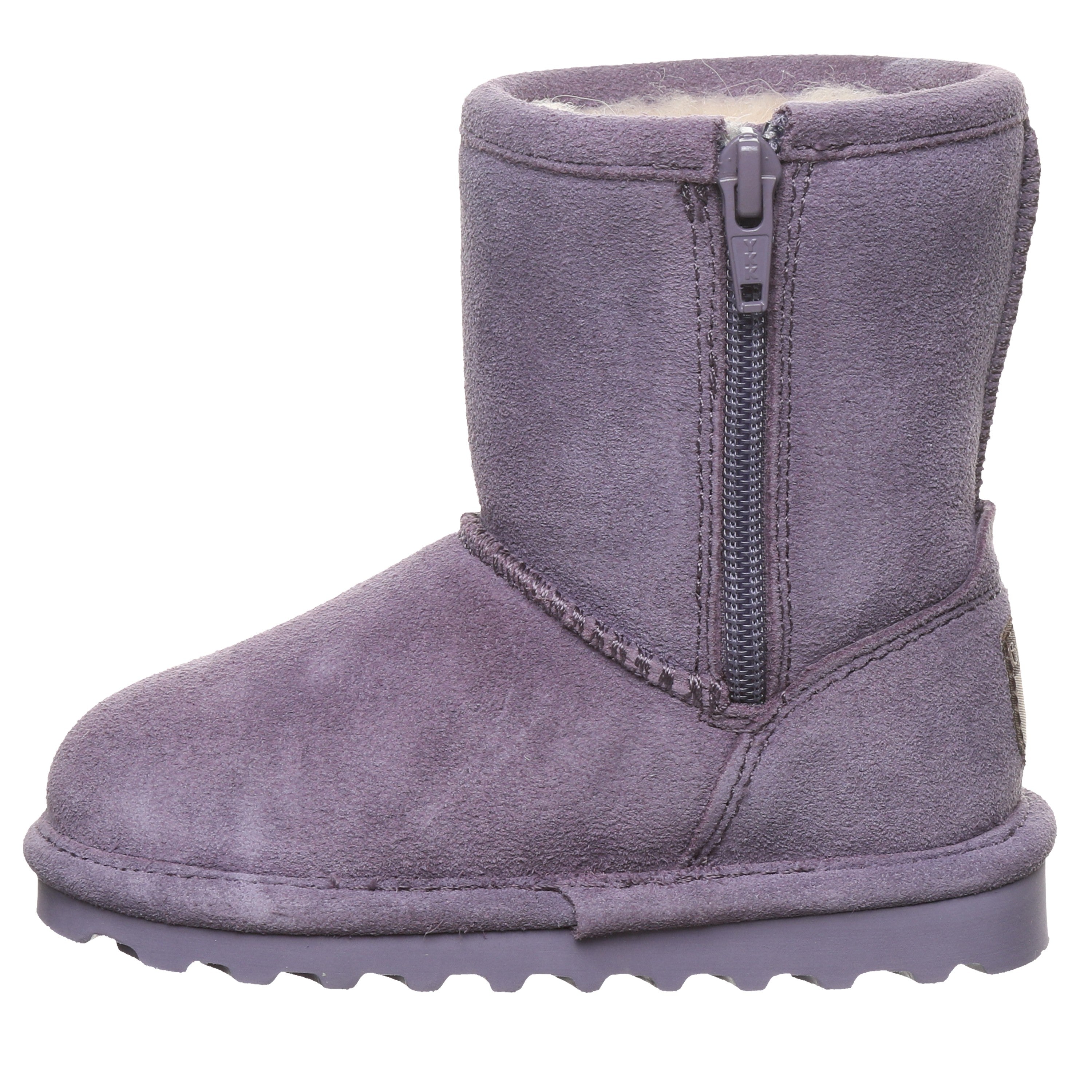 Bearpaw ELLE TODDLER ZIPPER Toddler's Boots - 1962TZ - Purple Sage - side view